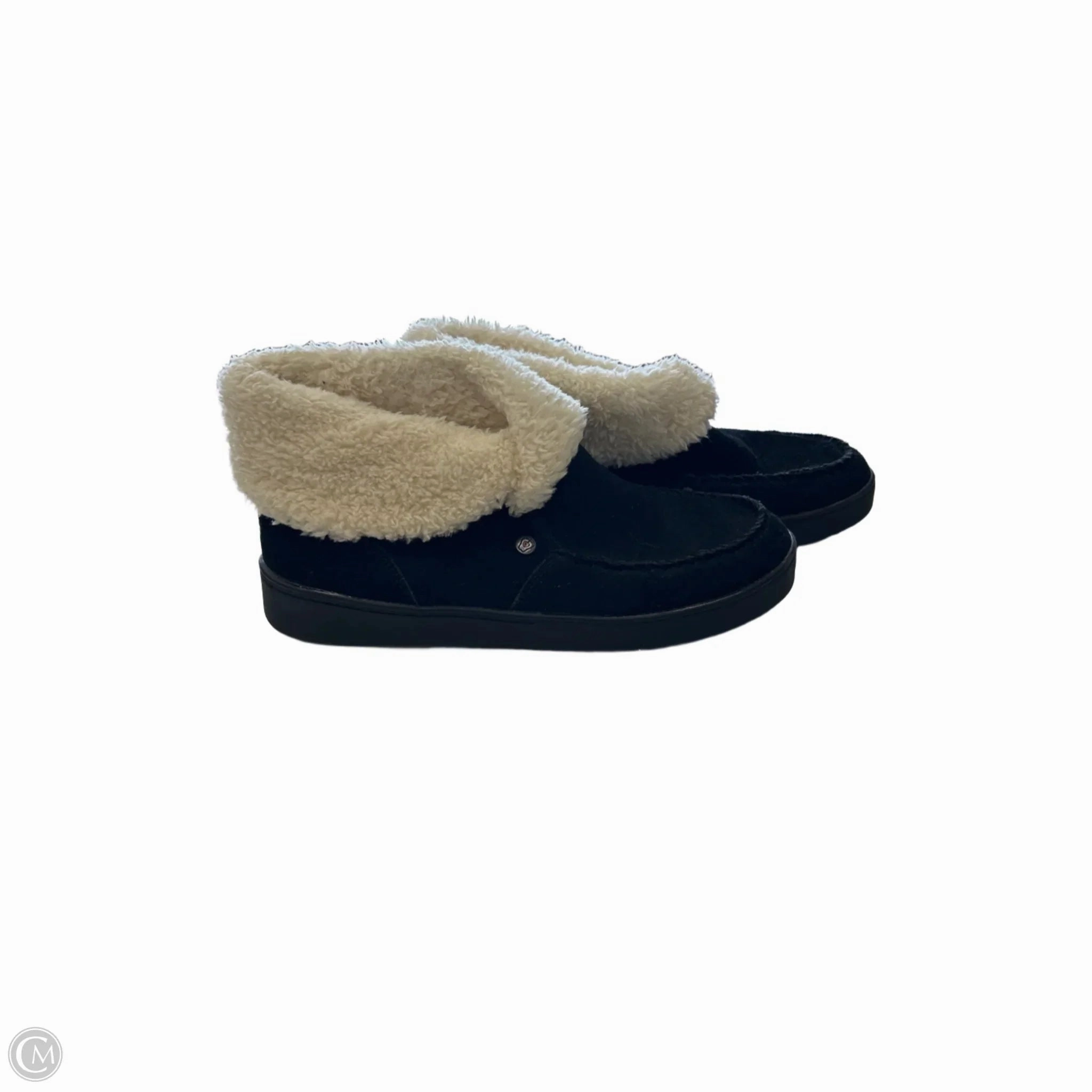 Extreme Grip Boots Ankle Flats By Bobs In Black, Size: 8.5
