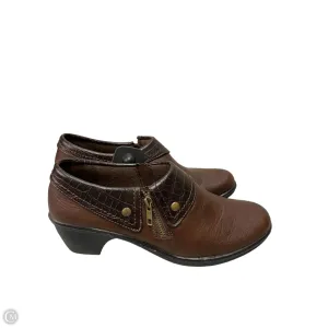 Shoes Heels Block By Easy Street In Brown, Size: 8.5 Classic Design