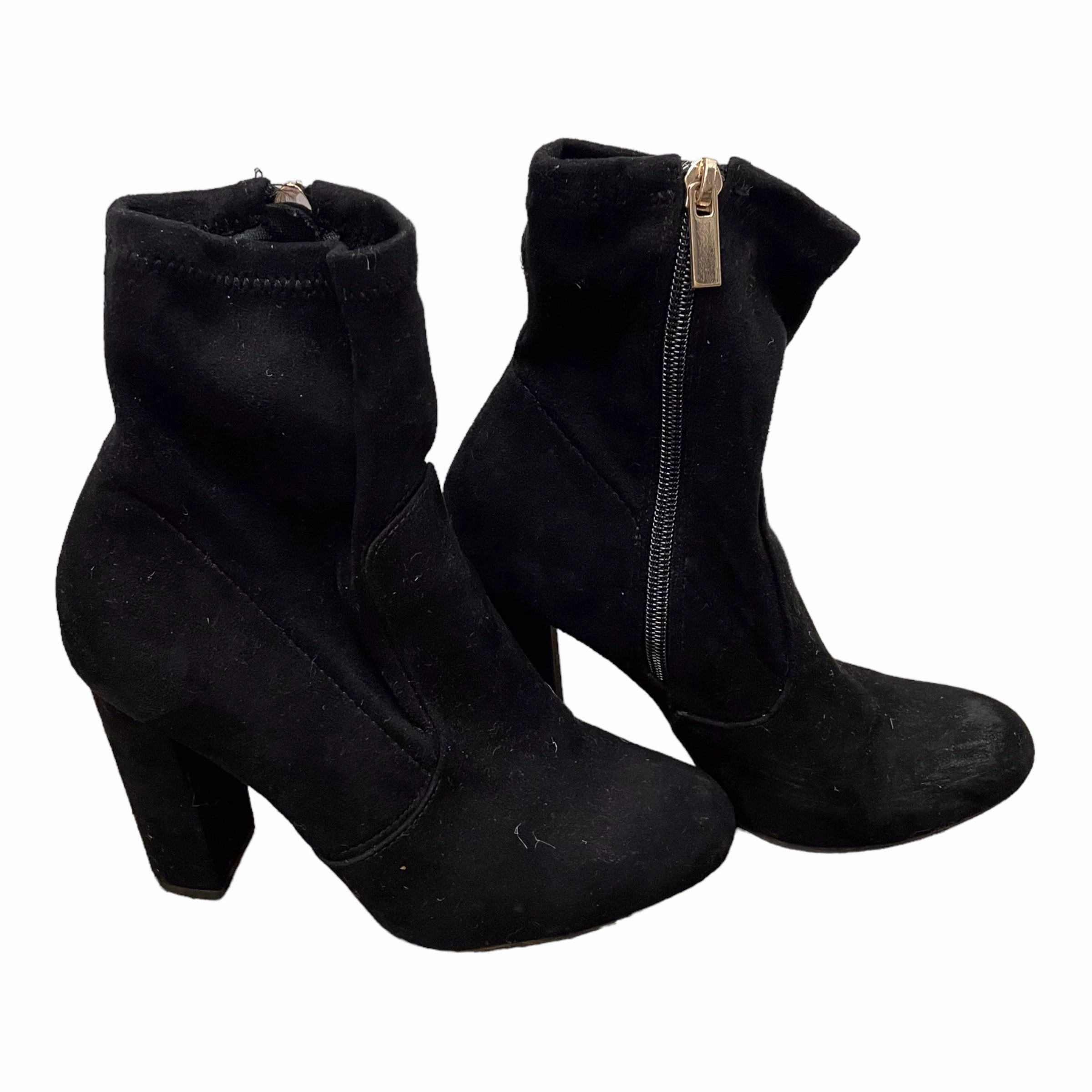 Stylish Pumps Shoes Heels Block By Bamboo  Size: 6.5
