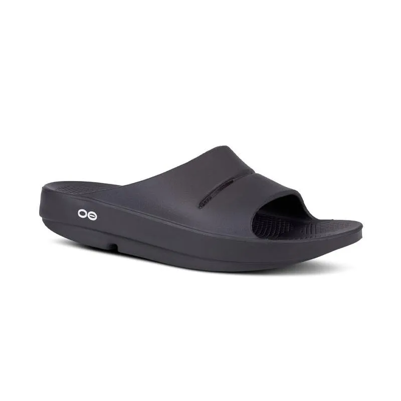 Men's OOahh Slide Black quick dry Wide fit