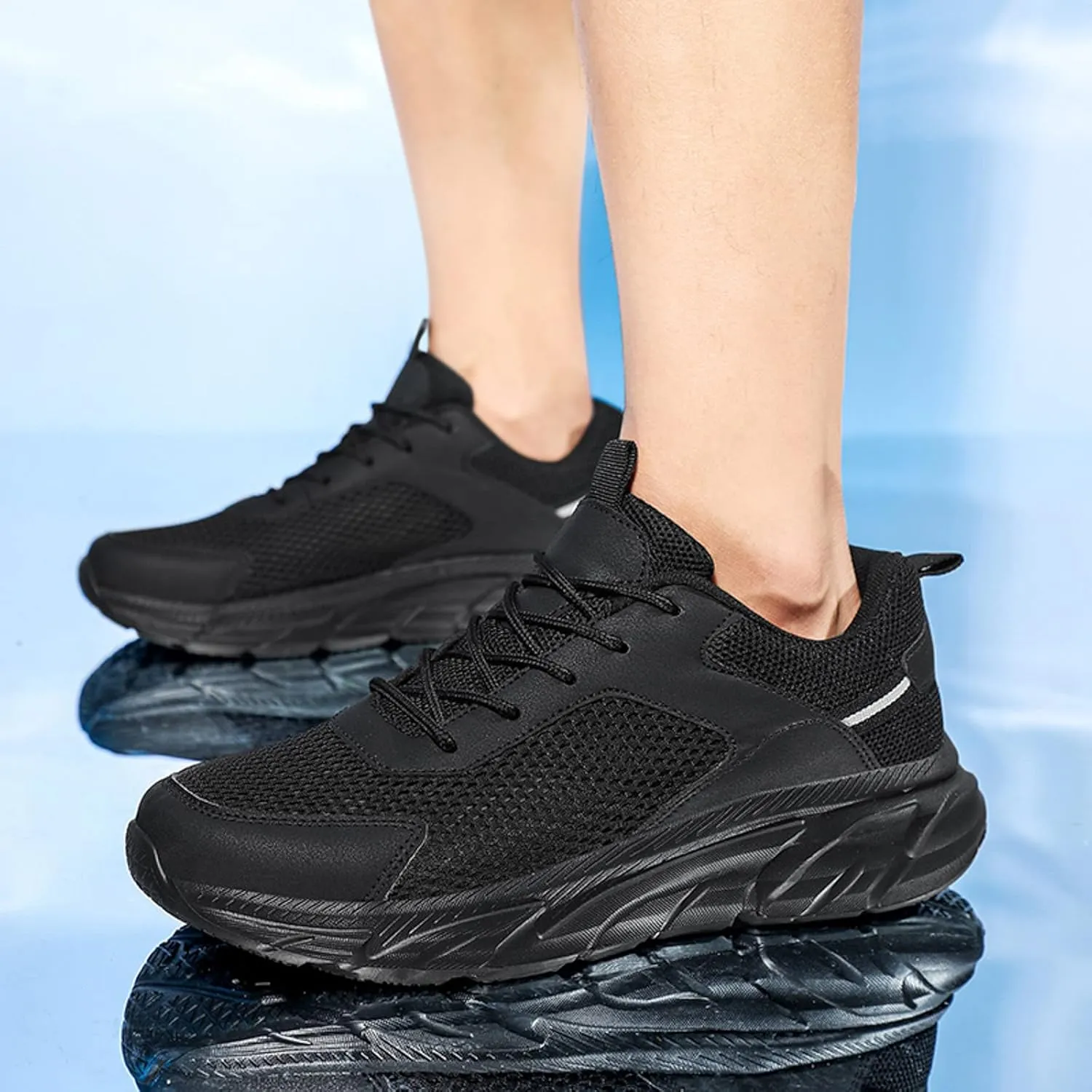Arch Support Hiking Shoes for Men Breathable Casual Comfortable Walking Sneaker Business Casual Versatile Shoes