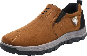 Arch Support Sports Shoes for Men Breathable Casual Comfortable Walking Sneaker Convenient Elderly Slip on Shoes