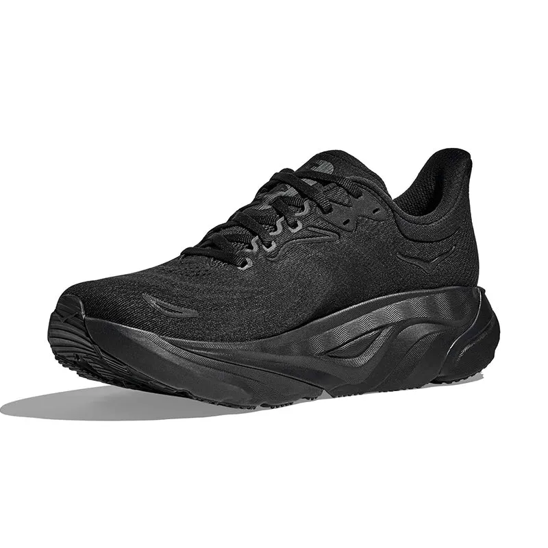 Men's Arahi 8 Black/Black pronated foot shoe correction