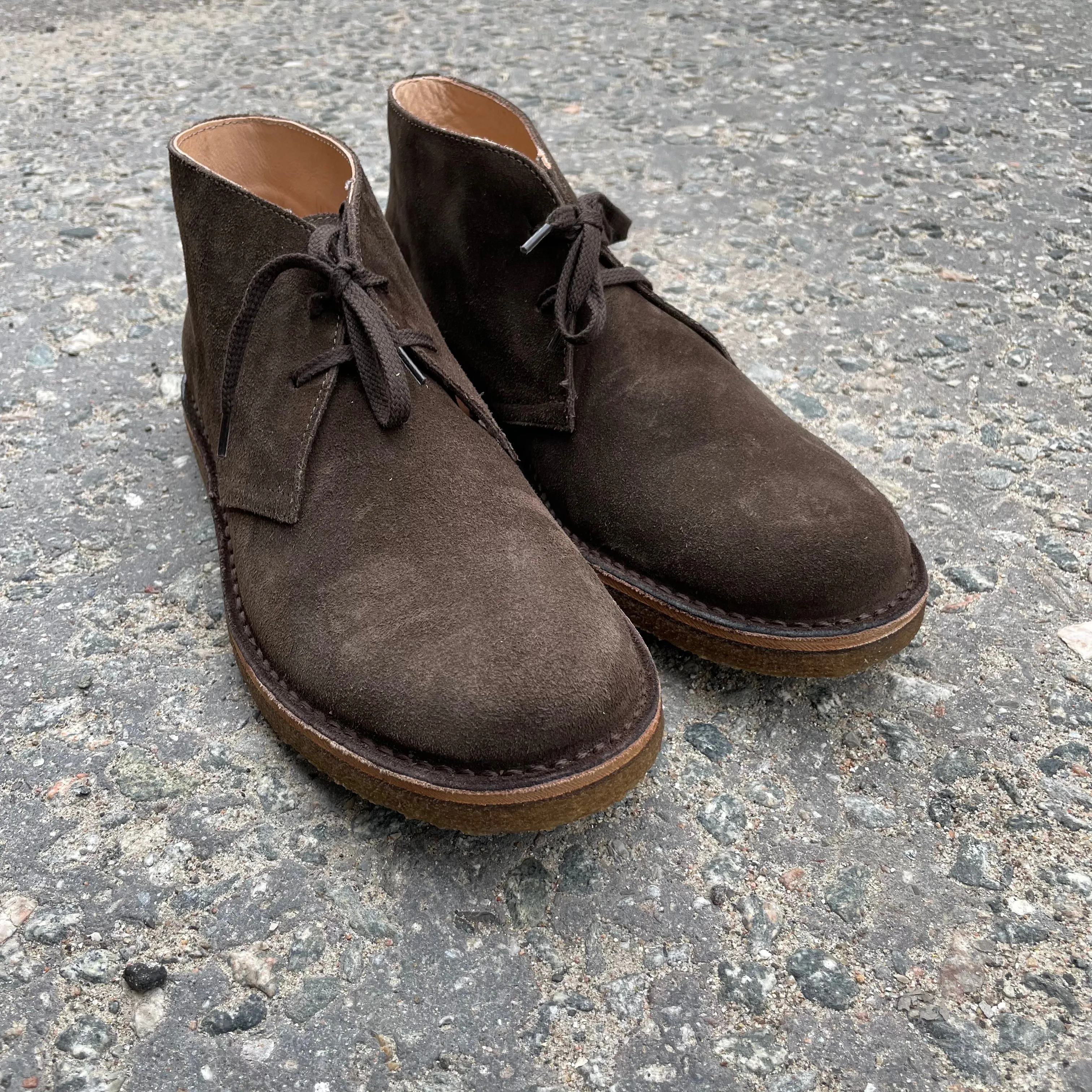 Astorflex -  Greenflex Desert Boot, Dark Chestnut Brown