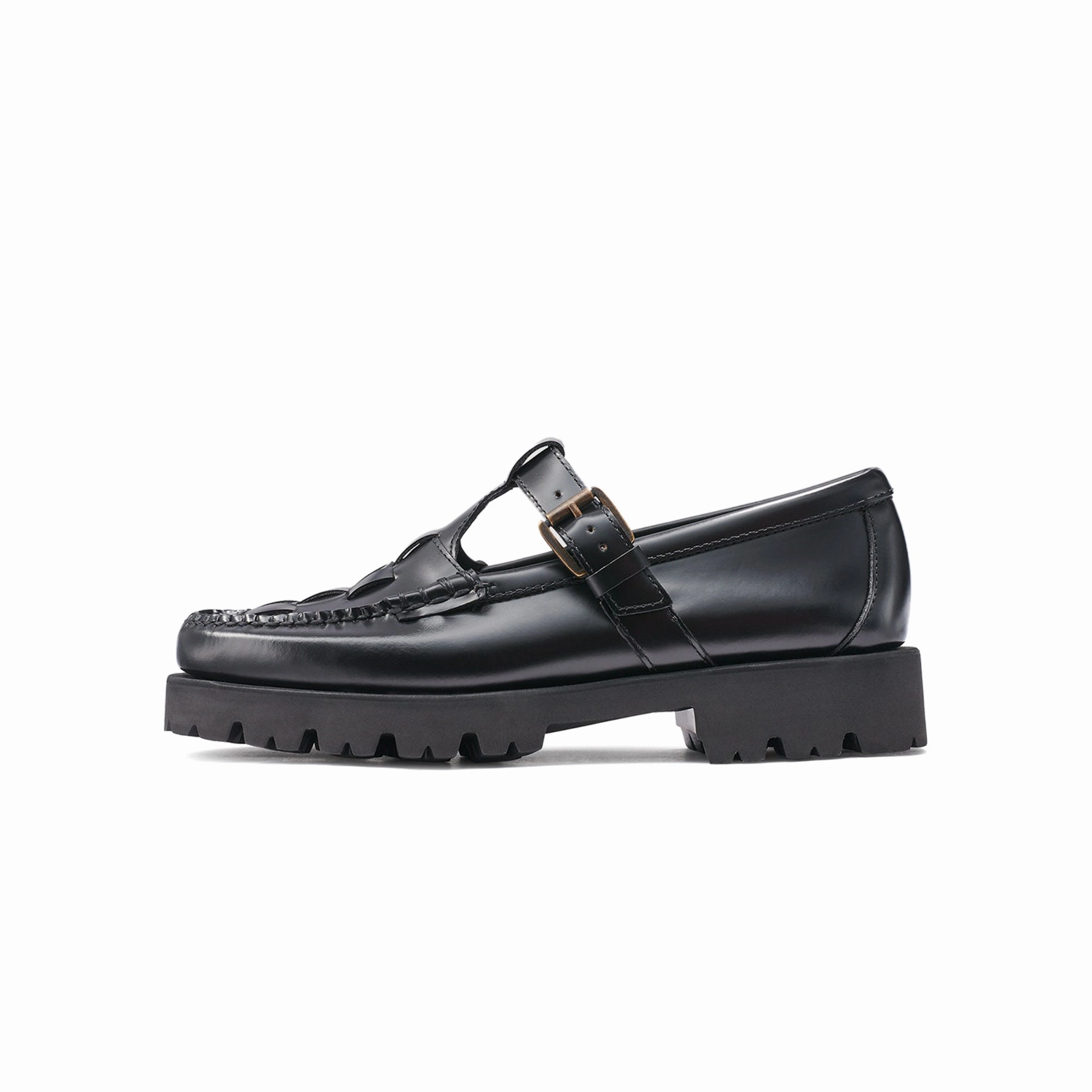Endurance Design G.H. Bass Womens Mary Jane Fisherman Super Lug Weejuns Loafers
