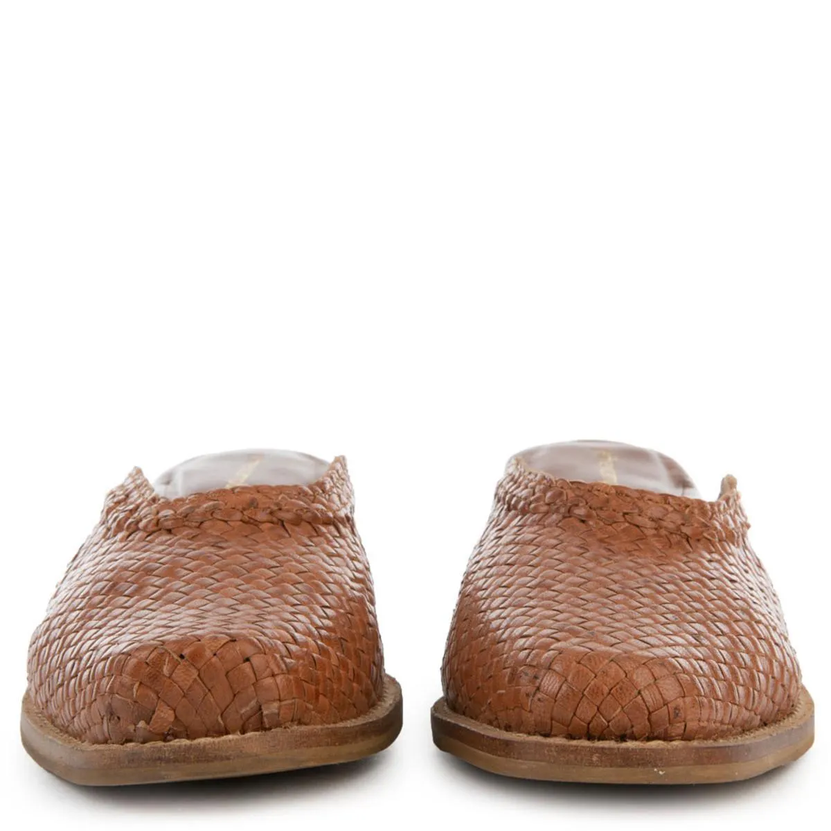 Avanti Tan Weave Mule Tan