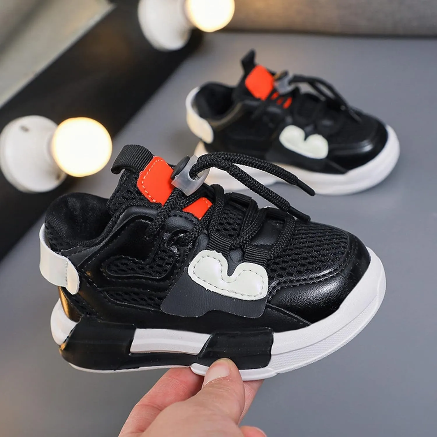 Baby Boys Girls Sneakers Toddler Kids Lightweight Casual Walking Shoes Mesh Sport Breathable Running Shoes