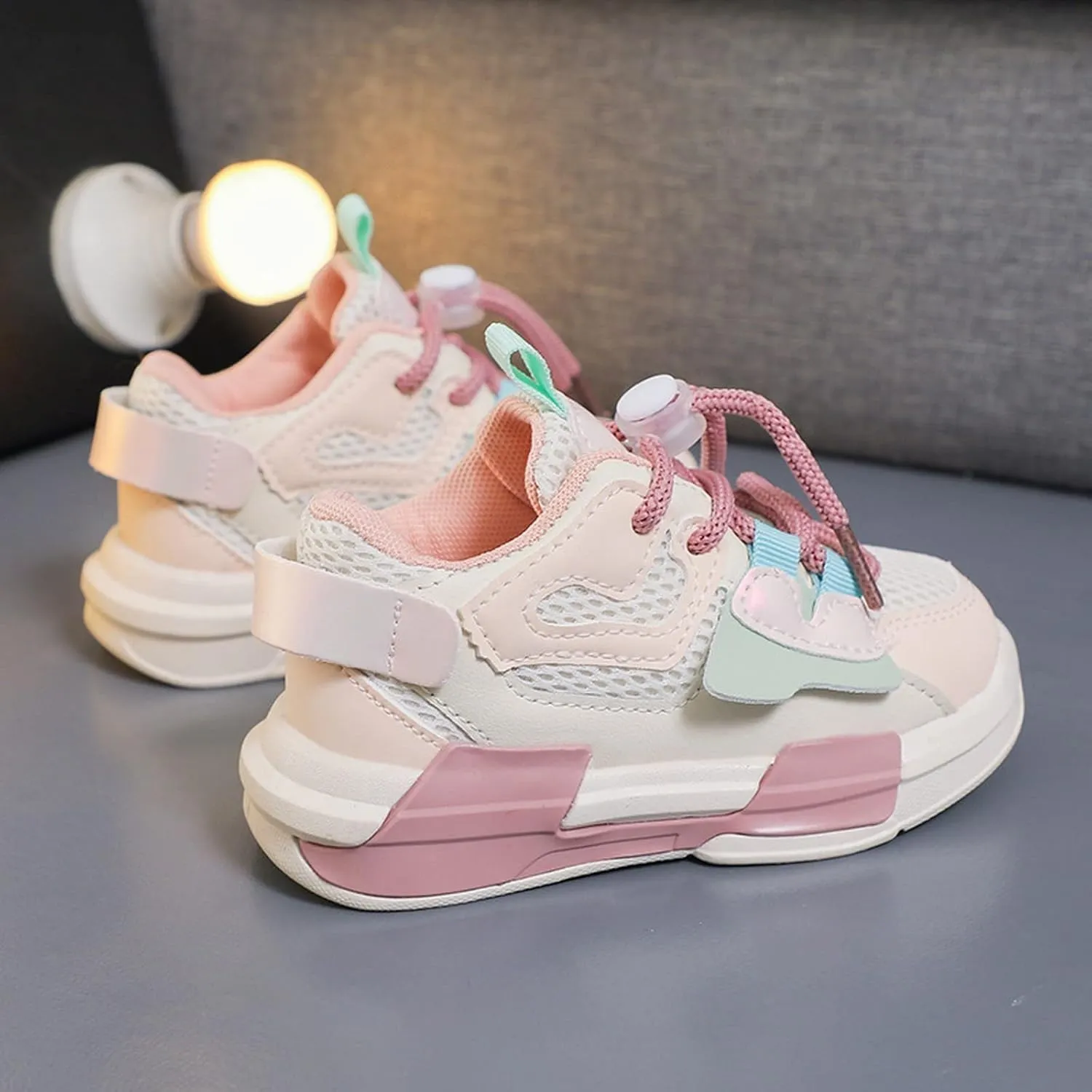Baby Boys Girls Sneakers Toddler Kids Lightweight Casual Walking Shoes Mesh Sport Breathable Running Shoes