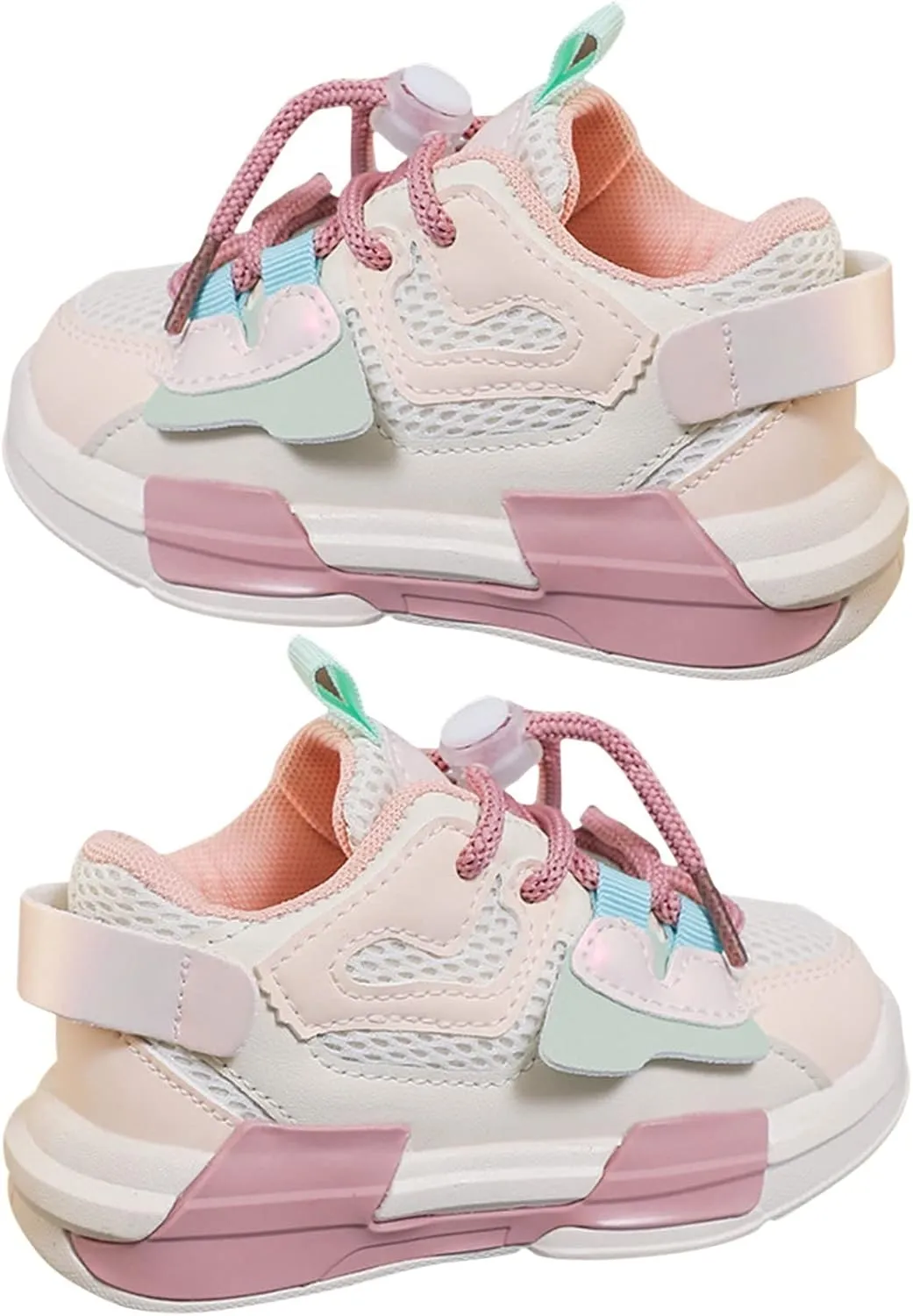 Baby Boys Girls Sneakers Toddler Kids Lightweight Casual Walking Shoes Mesh Sport Breathable Running Shoes