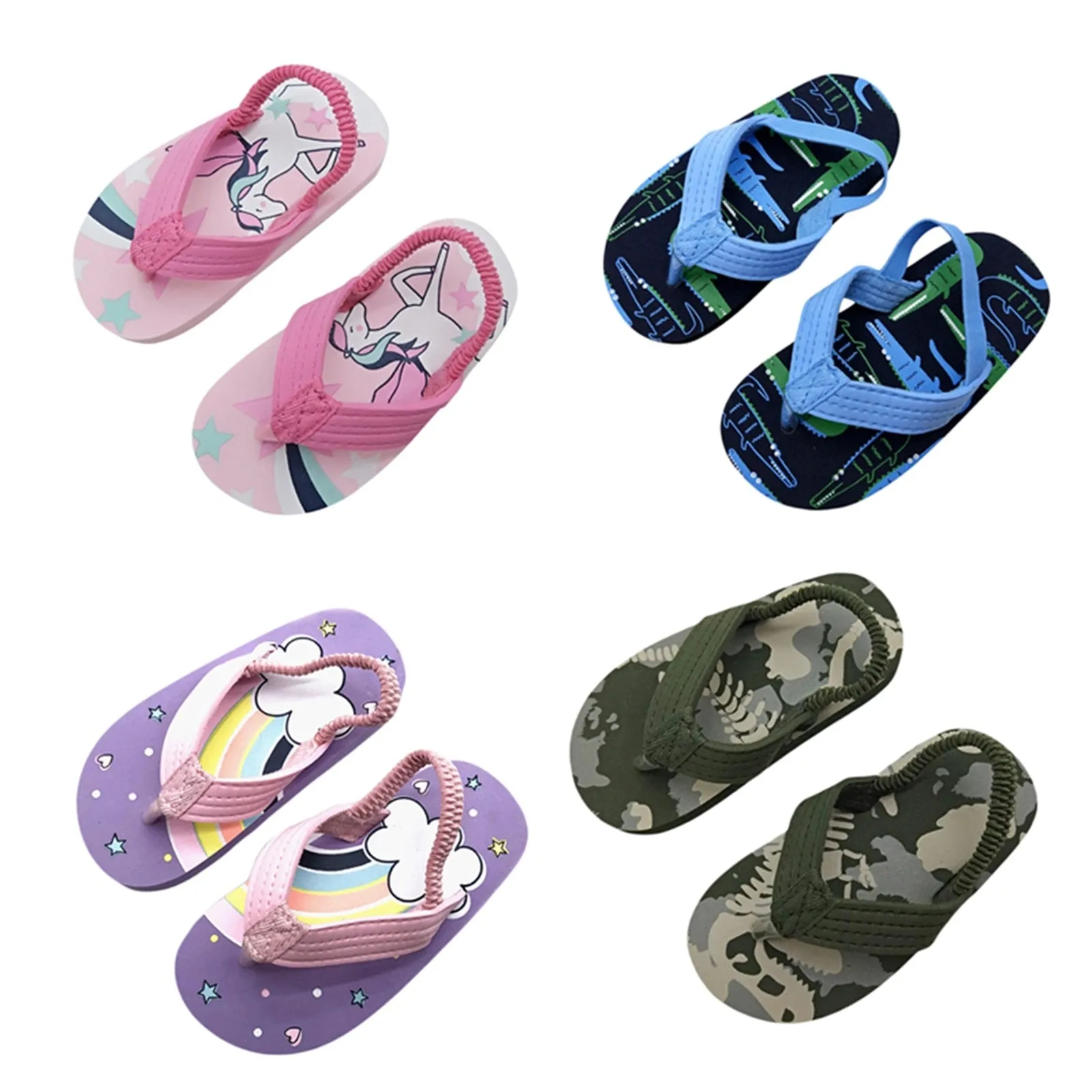 Baby/Kid Flip Flops Sandals with Back Strap
