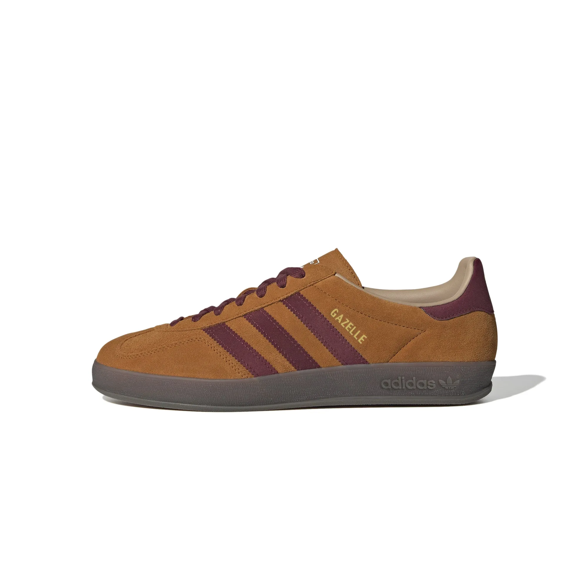 Adidas Mens Gazelle Indoor Shoes circular outsole running shoes