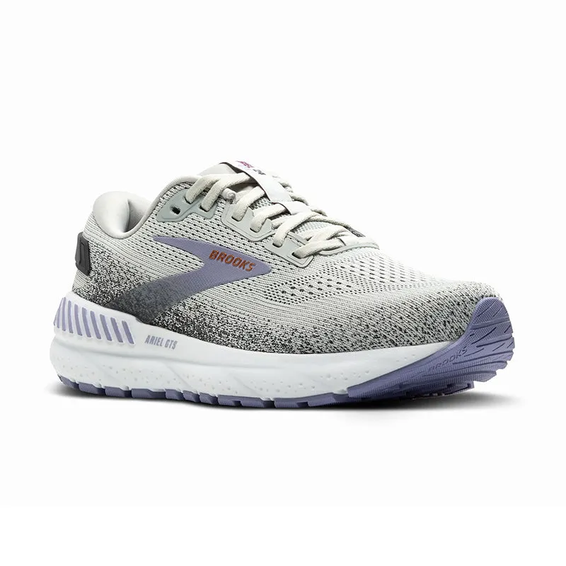 perforated upper Work Walk Women's Ariel GTS 24 Mercury/Ebony/Lavender