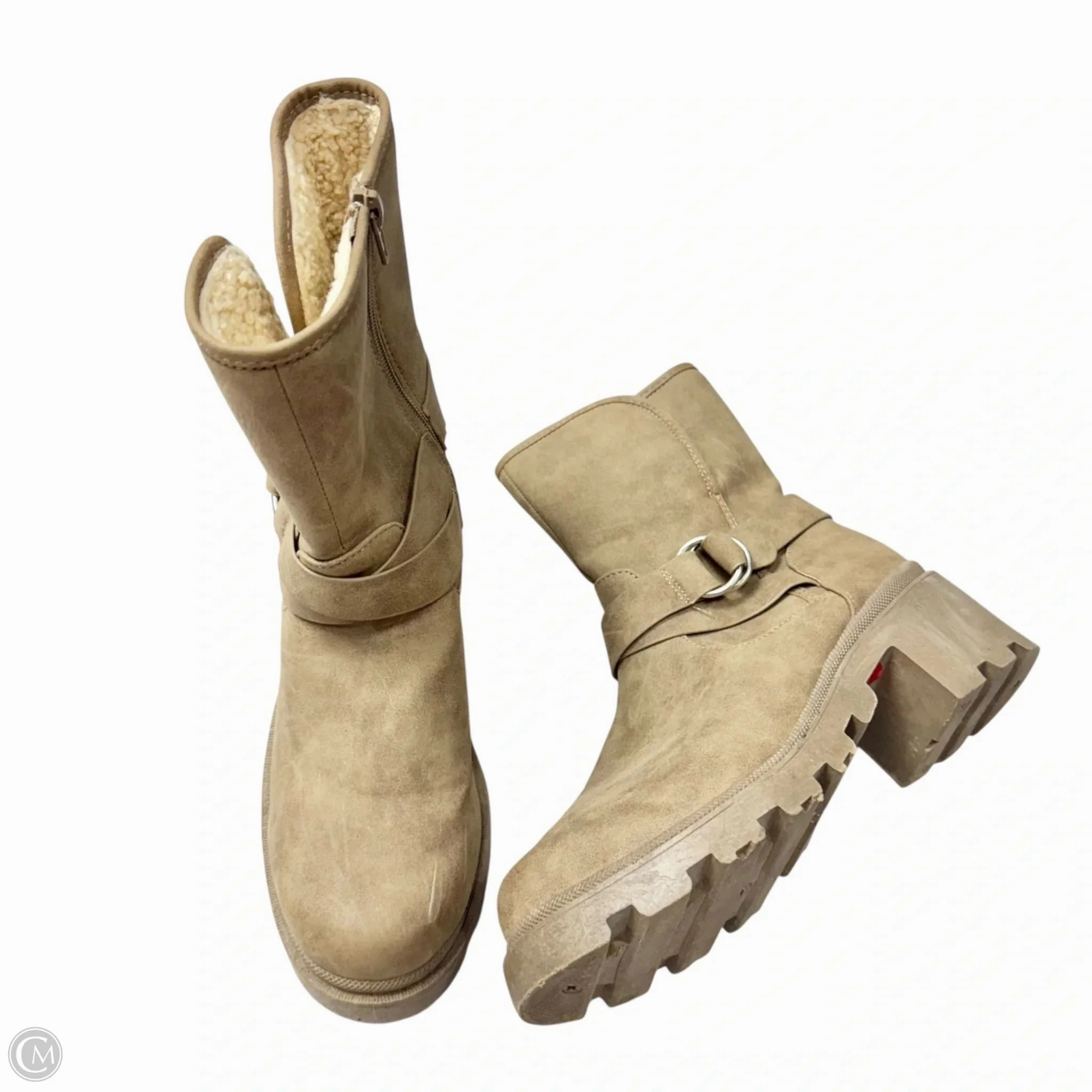 Boots Ankle Heels By Dolce Vita In Grey, Size: 10 Heel Support Winter Ready