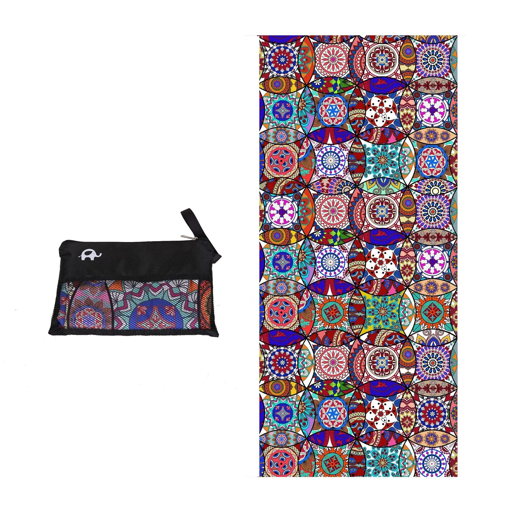 Beach Towel - Mandala (78x35 inches)