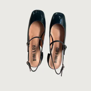 Bibi Lou Navy Leather Mary Jane Ballet Bibi Lou Navy Leather Mary Jane Ballet