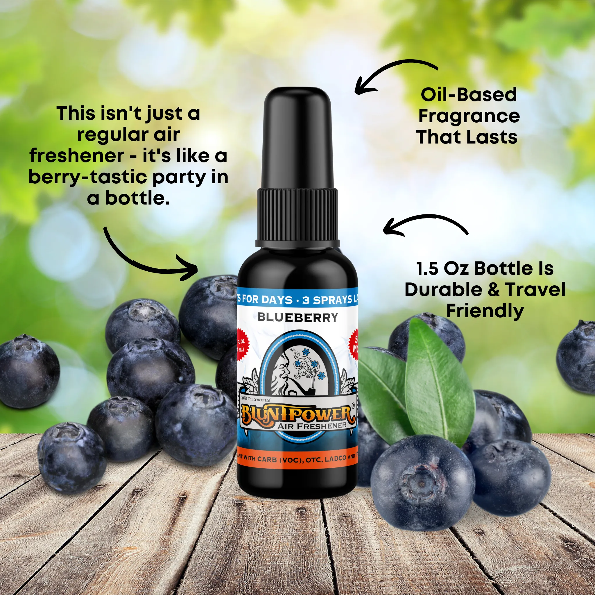 Blueberry Air Freshener Spray