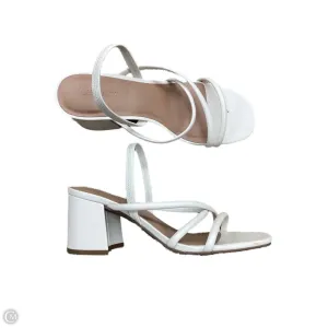 Seasonal High Heels Flexible Shoes Heels Block By Old Navy In White, Size: 8
