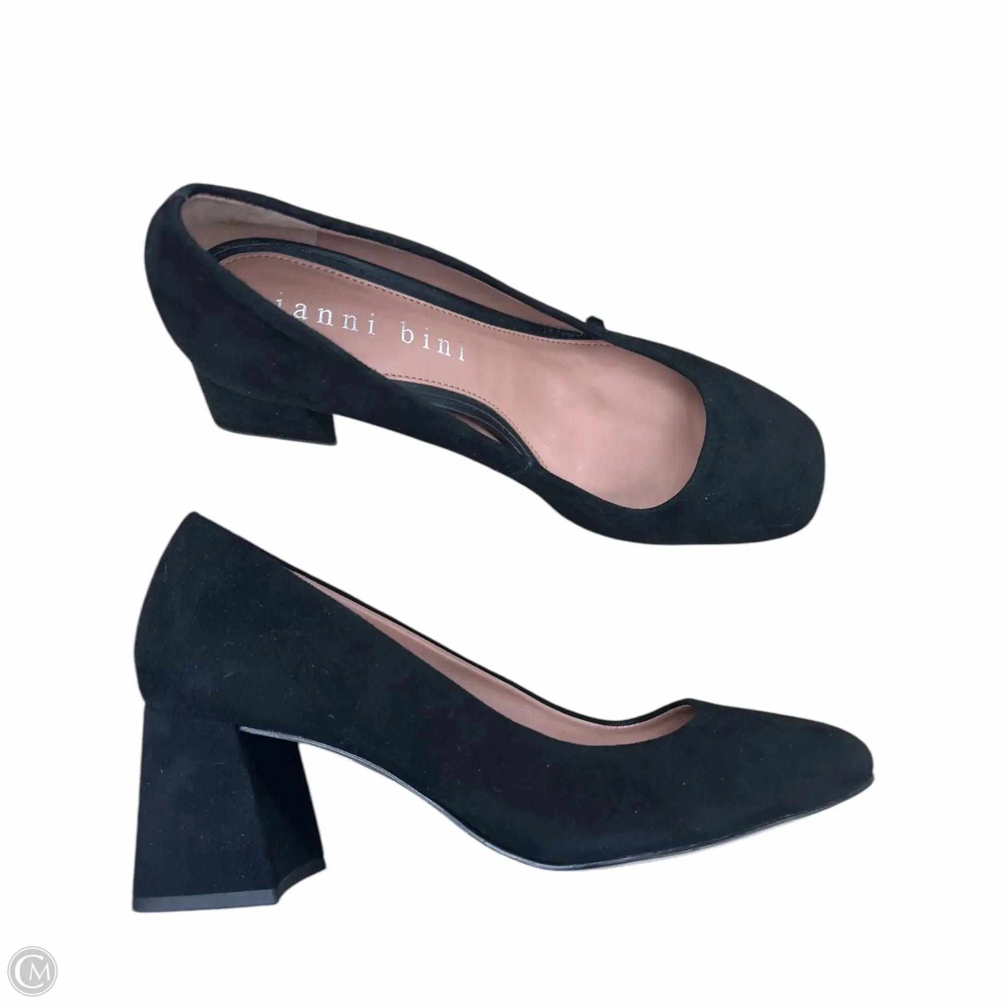 Luxe Mood Shoes Heels Block By Franco Sarto In Black, Size: 7