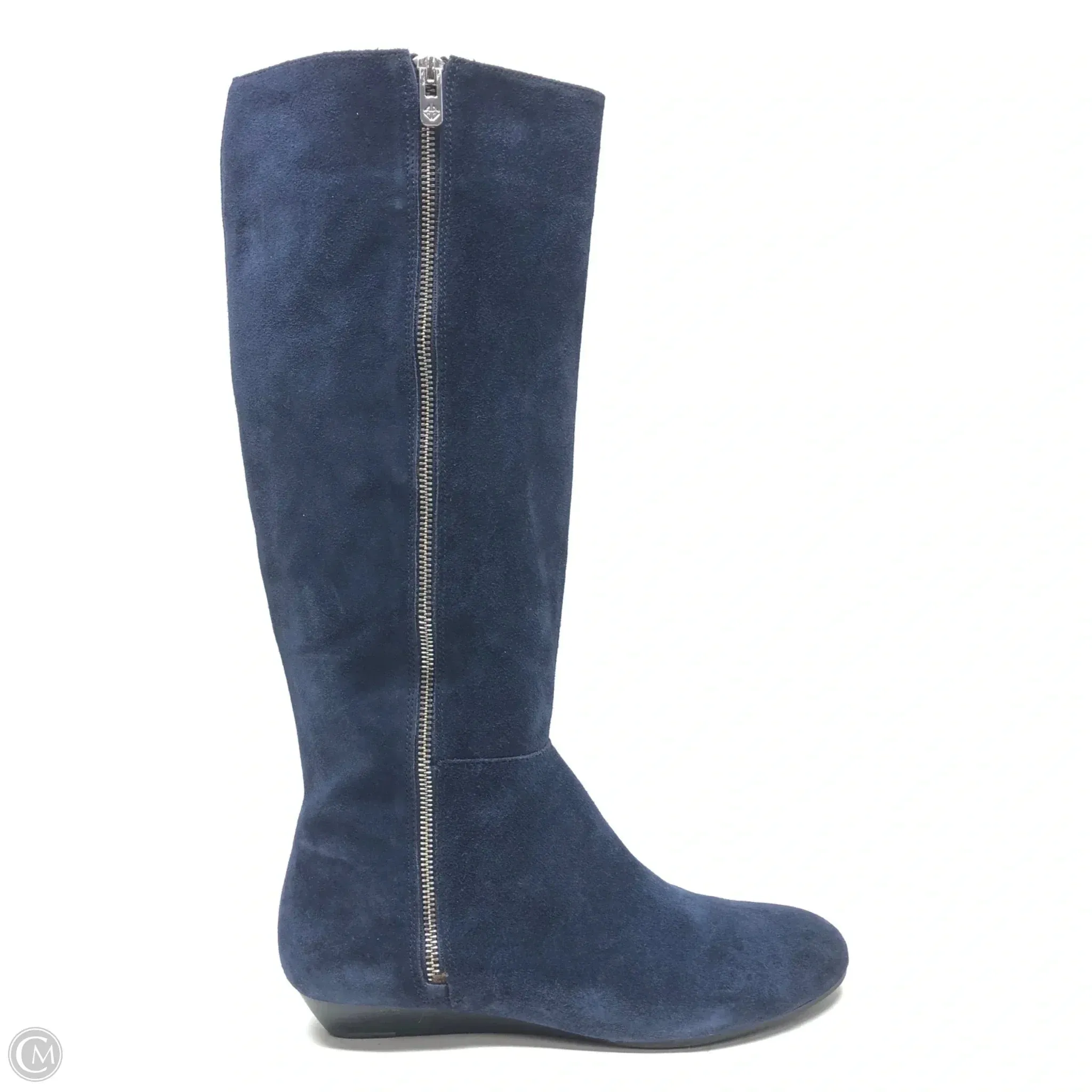 Boots Knee Flats By Antonio Melani In Navy, Size: 9.5 Perfect Fit Boots
