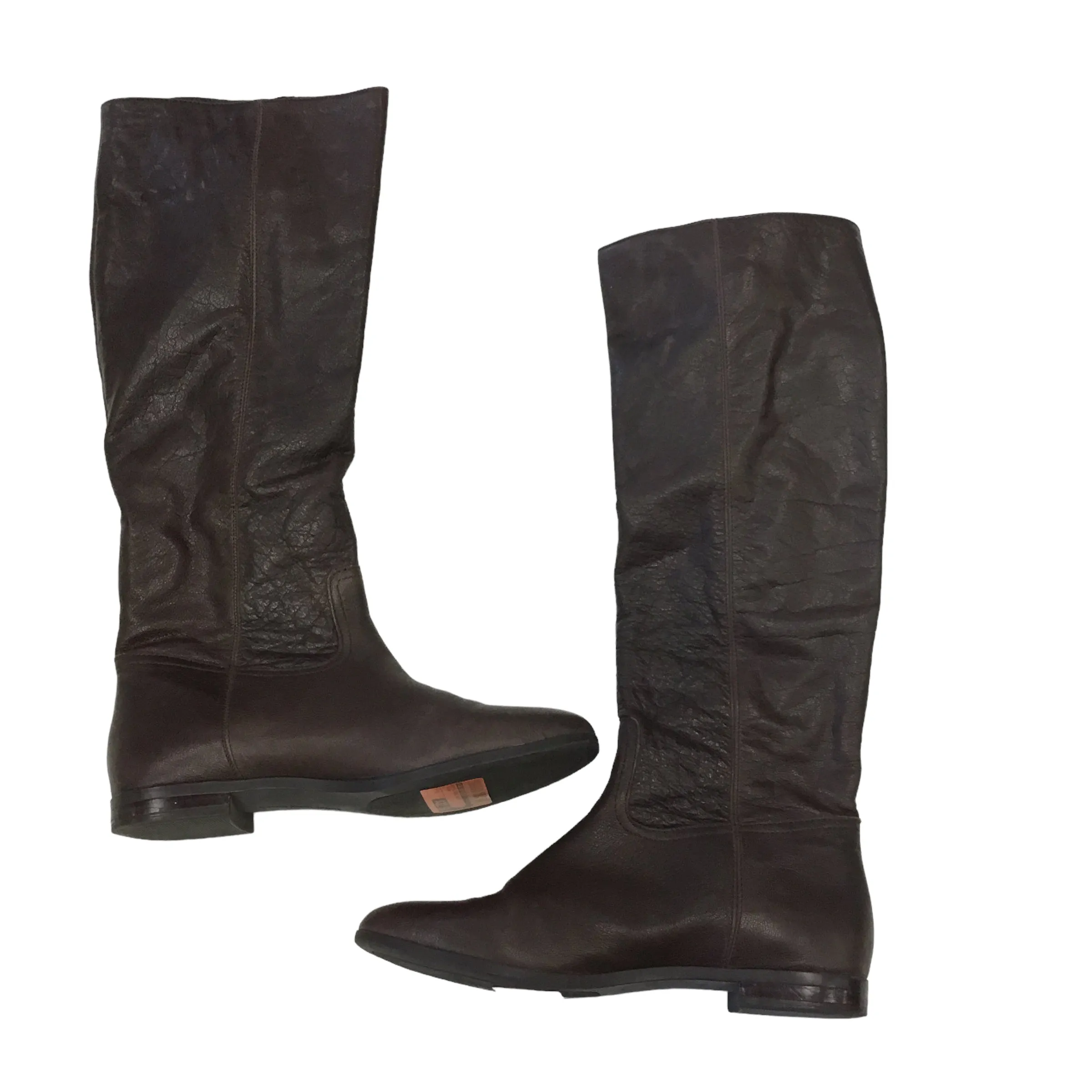 Fashion Forward Style Boots Knee Flats By Calvin Klein  Size: 6