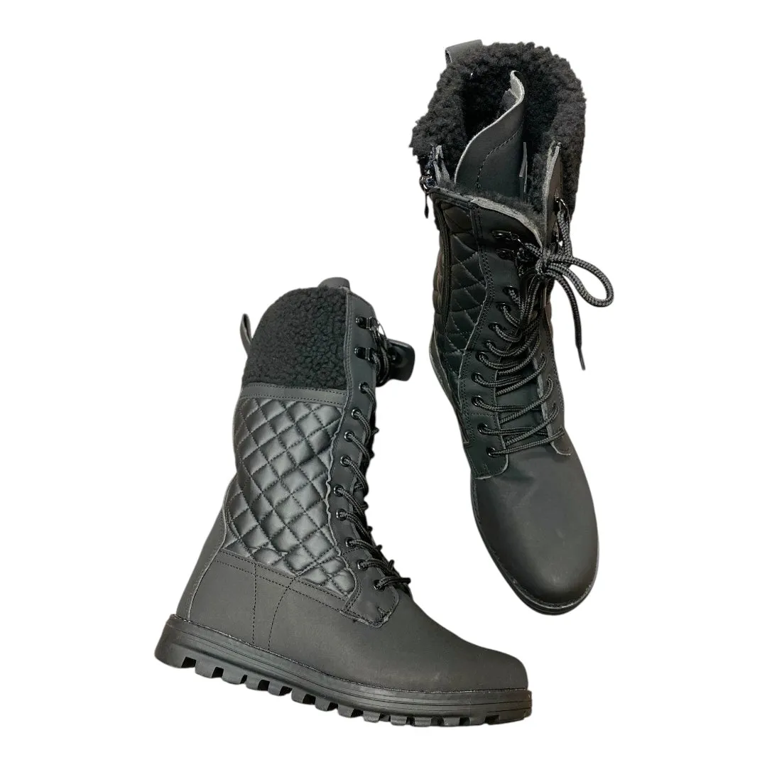 Boots Knee Flats By Cmc In Black, Size: 10 Trendy Winter Boots
