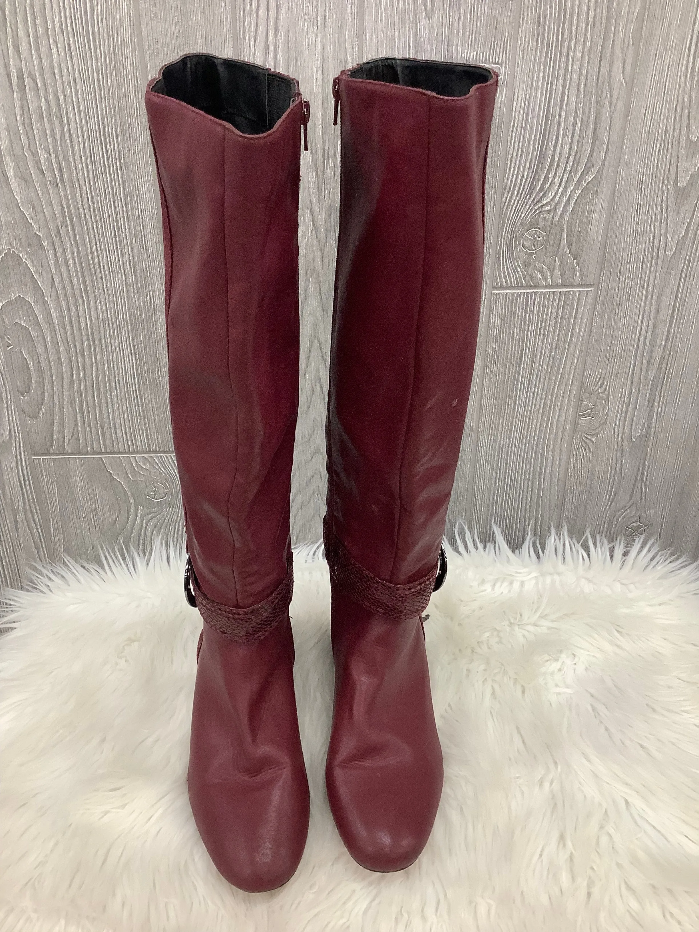 Boots Knee Flats By Comfortview  Size: 11 Chic Touch