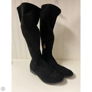 Street Luxe Seasonal Essentials Boots Knee Flats By Gentle Souls In Black, Size: 9