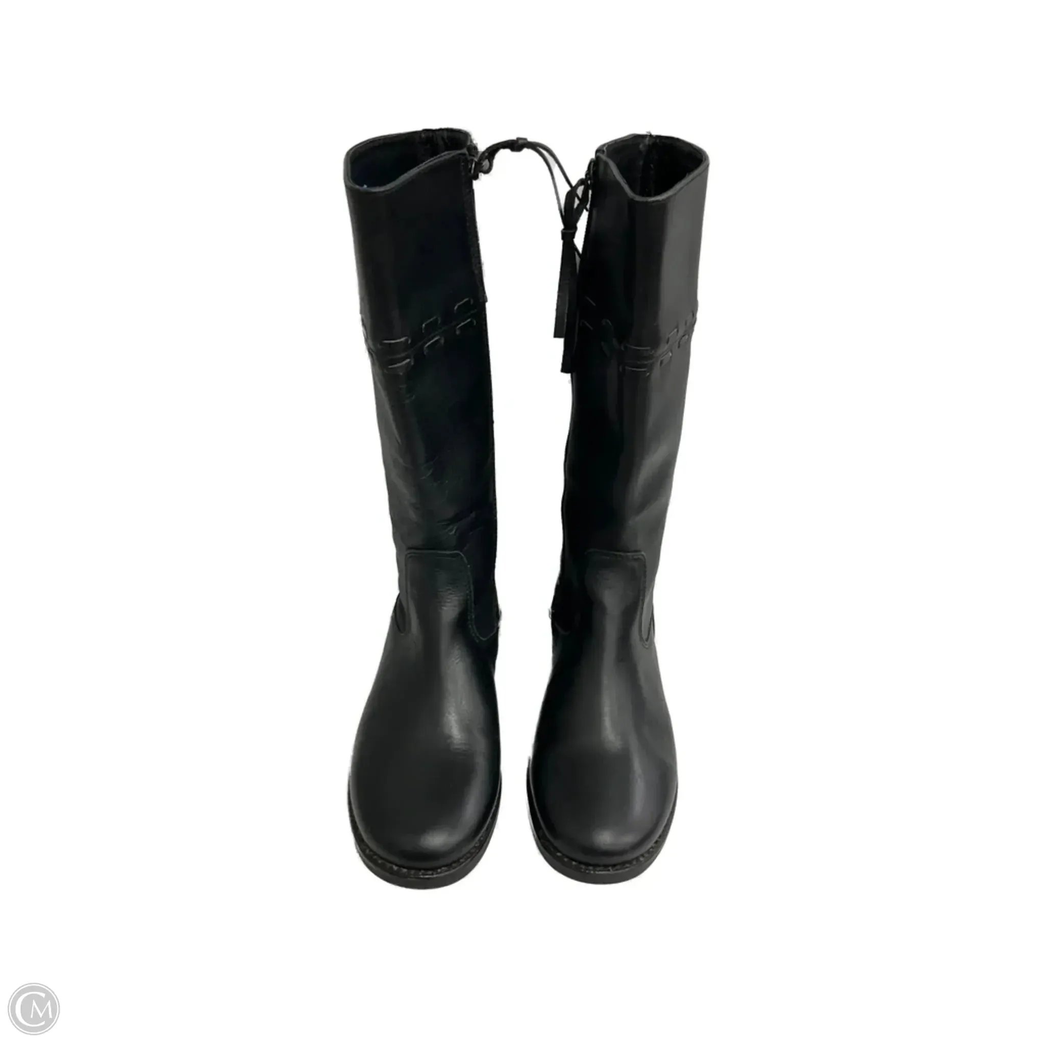 Trendy Comfort Day Glam Boots Knee Flats By L.l. Bean In Black, Size: 6