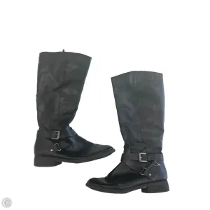 slim fit Holiday Style Boots Knee Flats By Style And Company In Black, Size: 7