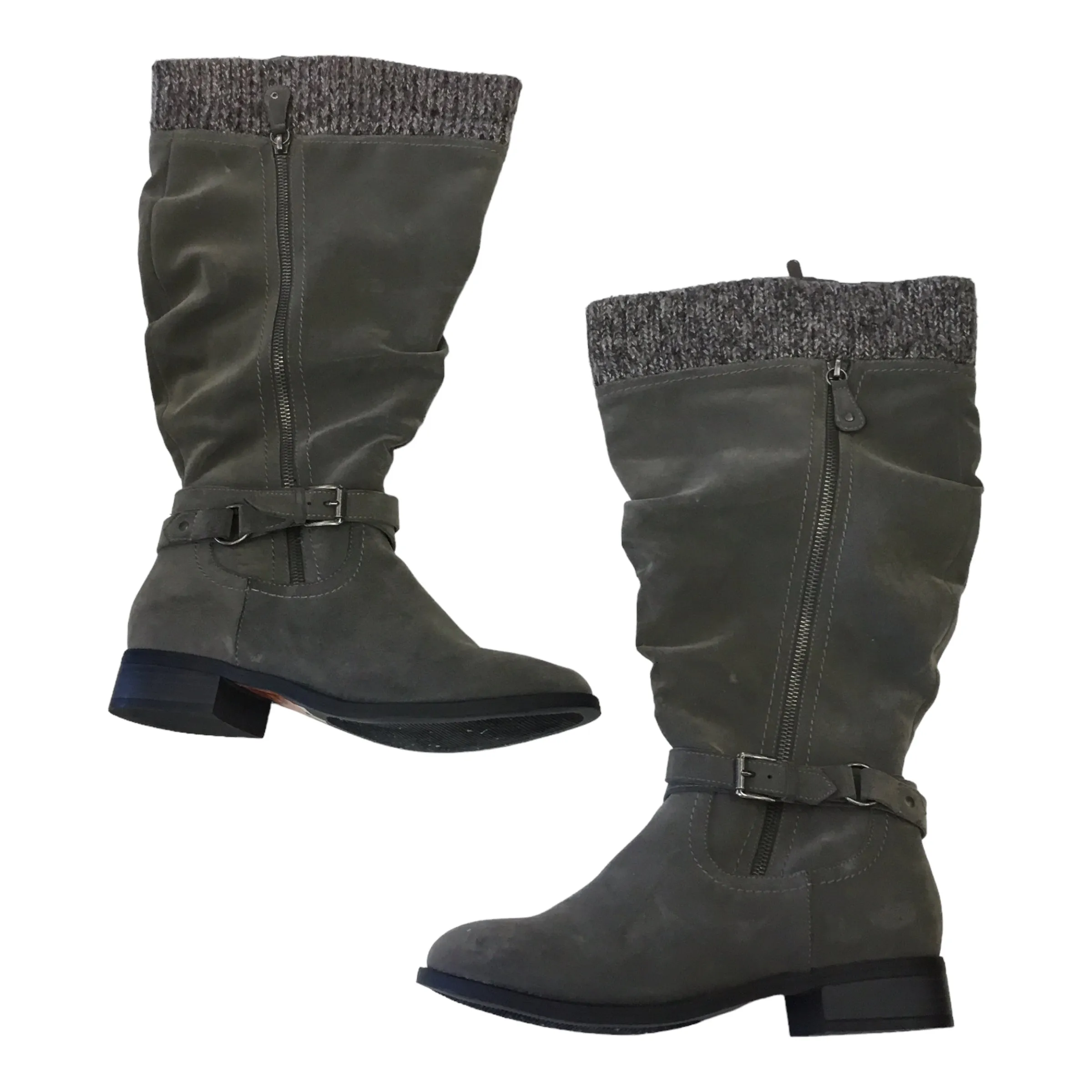 Perfect Height Boots Knee Flats By Torrid  Size: 9