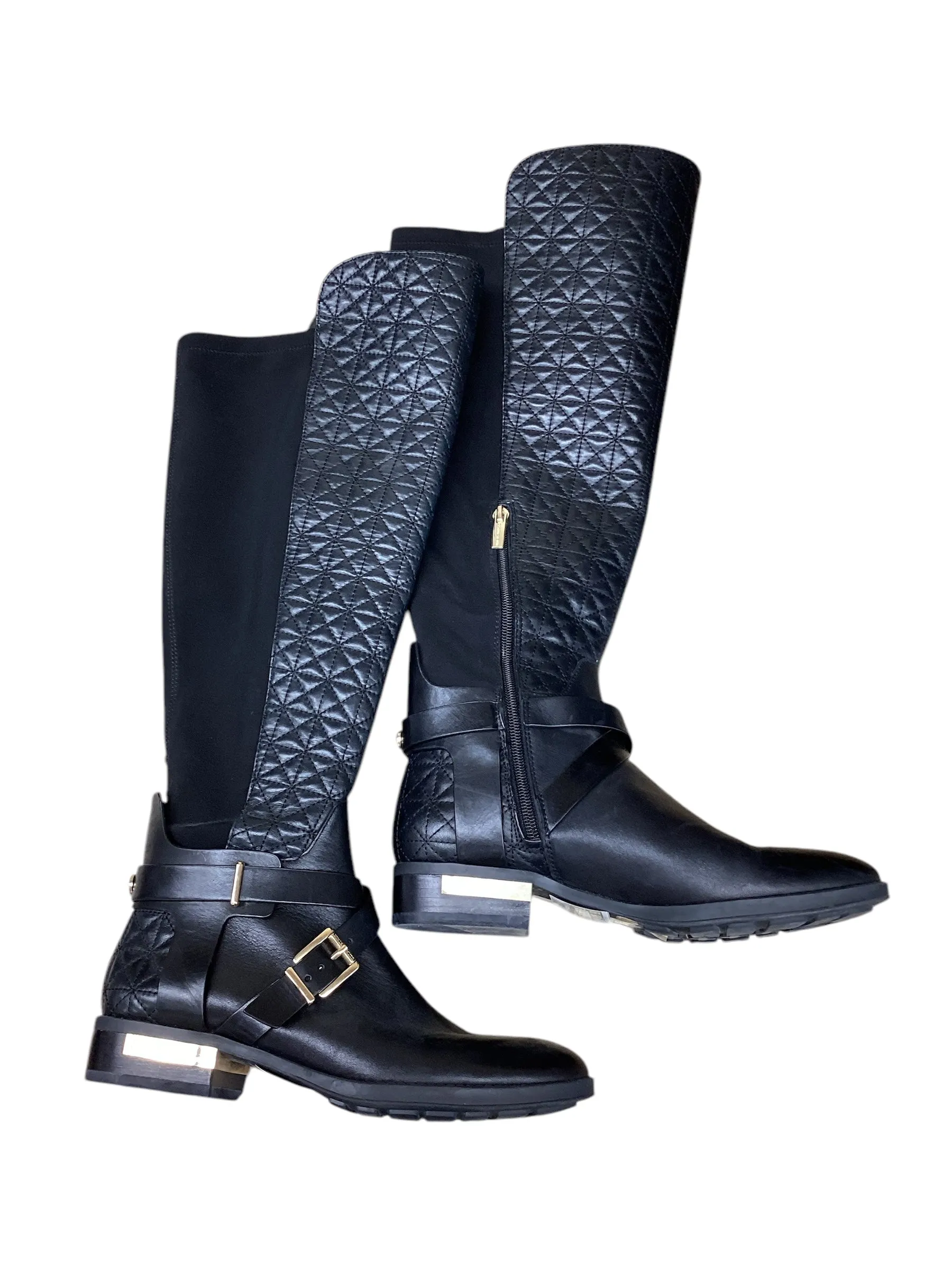 Boots Knee Flats By Vince Camuto In Black, Size: 7 Perfect Cold-Weather Boots