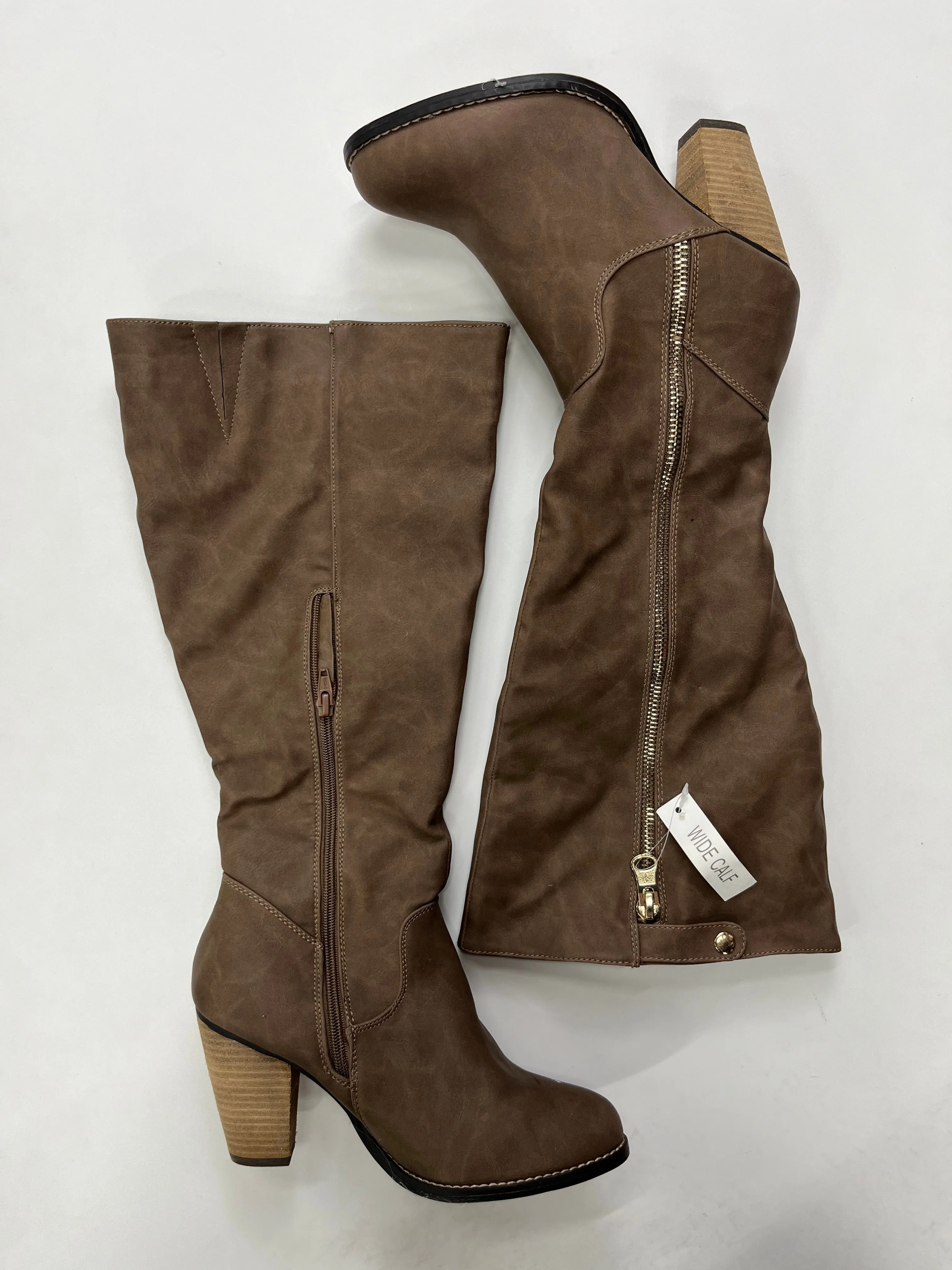 Boots Knee Heels By Cato  Size: 9 Everyday Style Trendy Option
