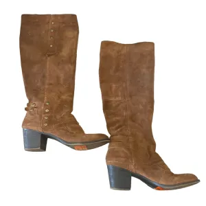 Boots Knee Heels By Nine West  Size: 7.5 Street Walk