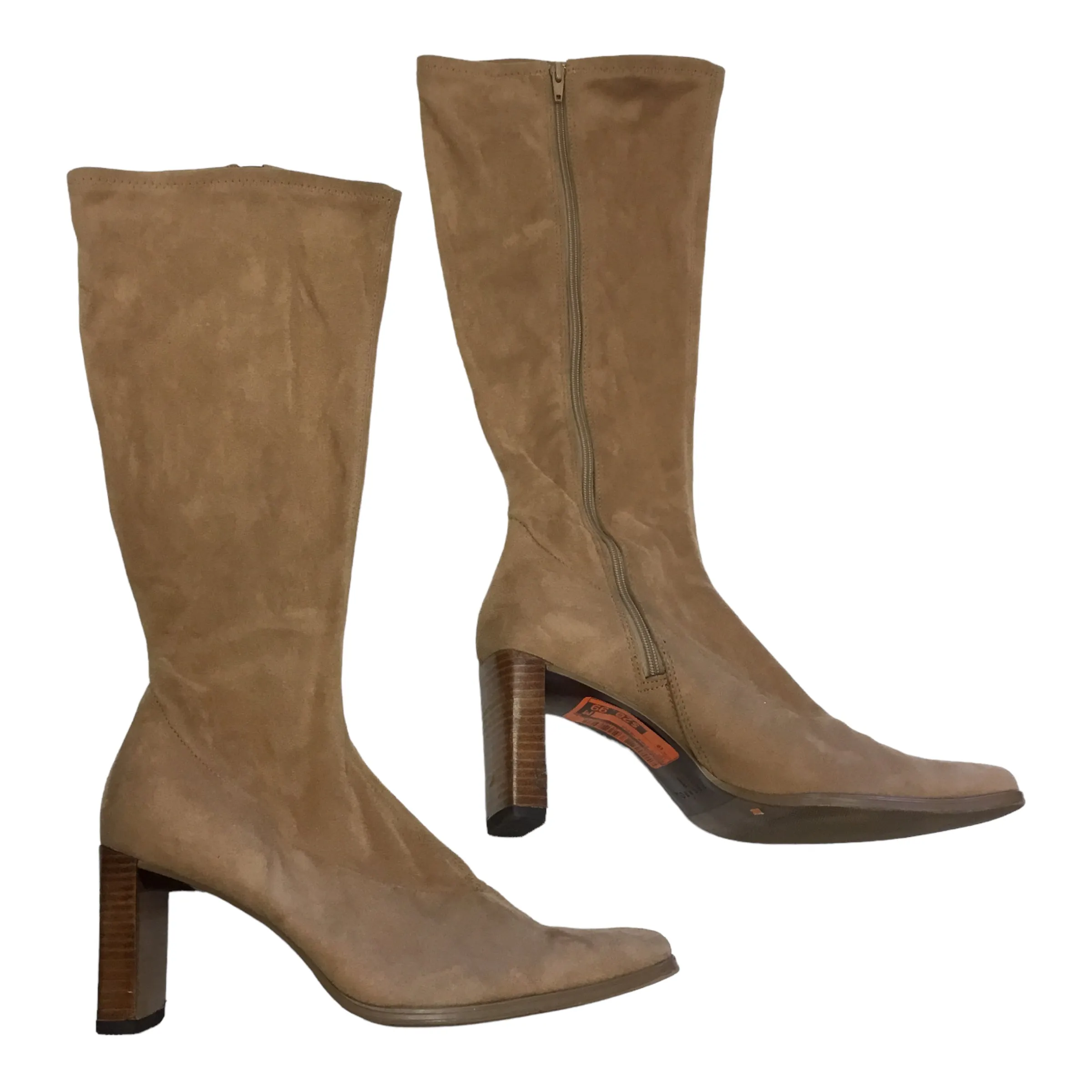 Boots Knee Heels By Pesaro  Size: 10 Cold Ready Look