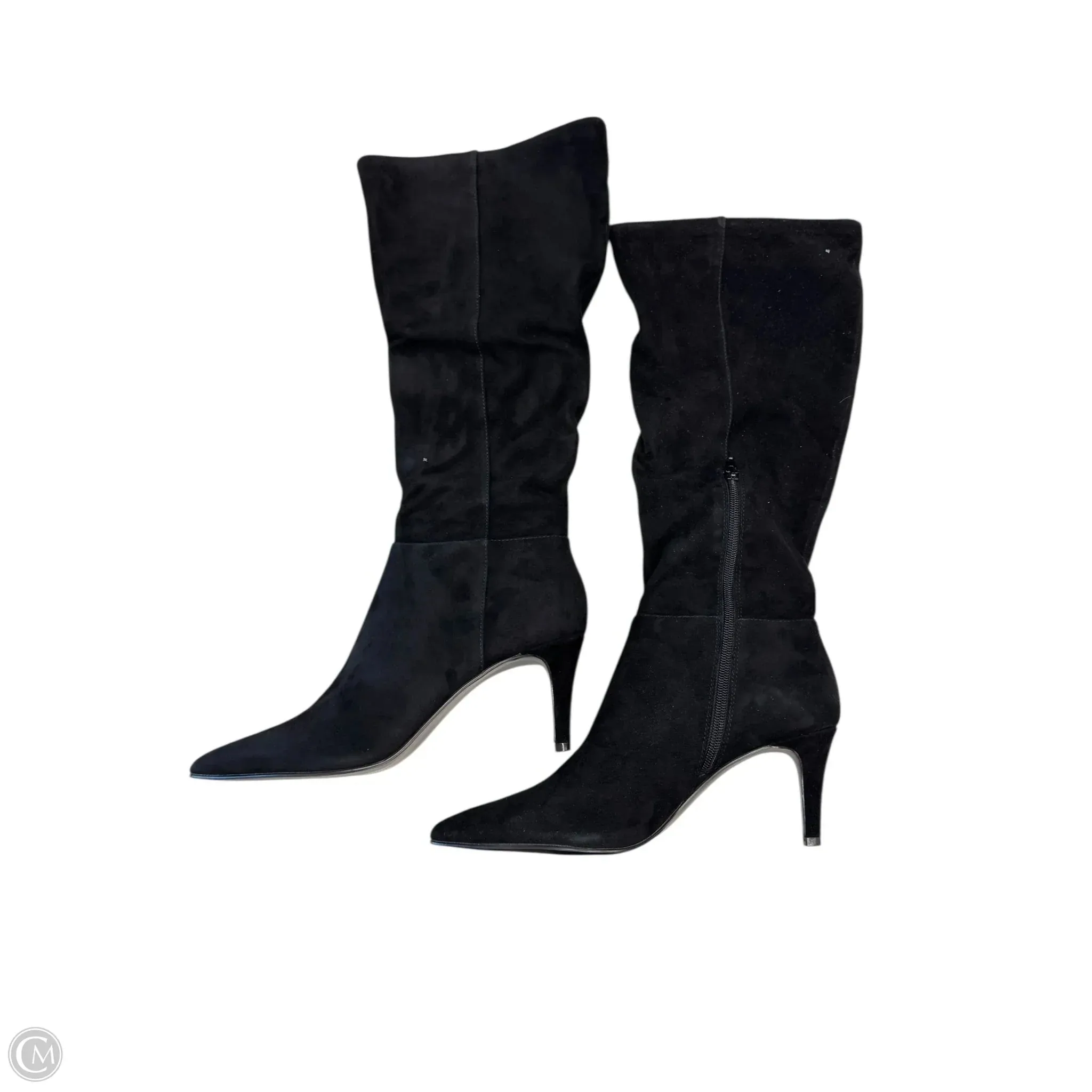 Urban Fashion Stylish Boots Knee Heels By Steve Madden In Black, Size: 11