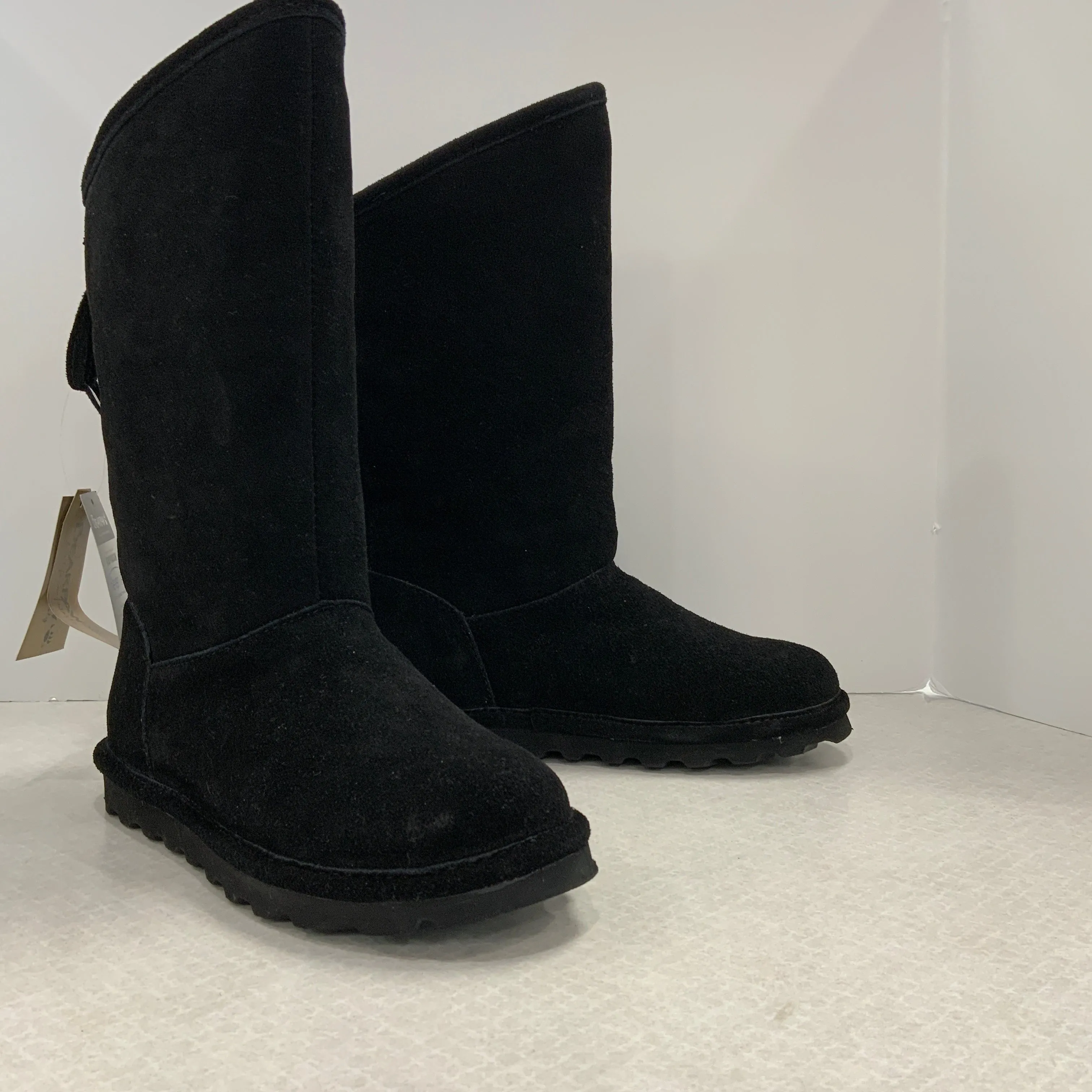 Autumn Walk All weather Boots Mid-calf Flats By Bearpaw In Black, Size: 6