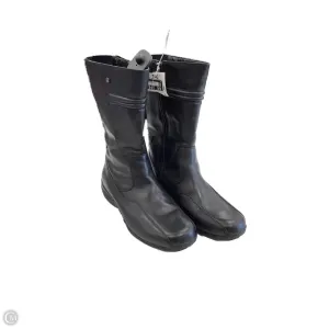Stylish Boot Travel Fit Boots Mid-calf Flats By Blondo In Black, Size: 9