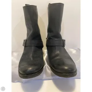 Boots Mid-calf Flats By Gianni Bini In Black, Size: 9 Cozy Daily