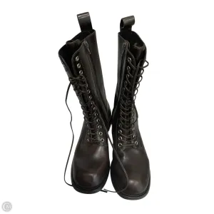 Winter Layer Boots Mid-calf Flats By Jeffery Campbell In Brown, Size: 7.5
