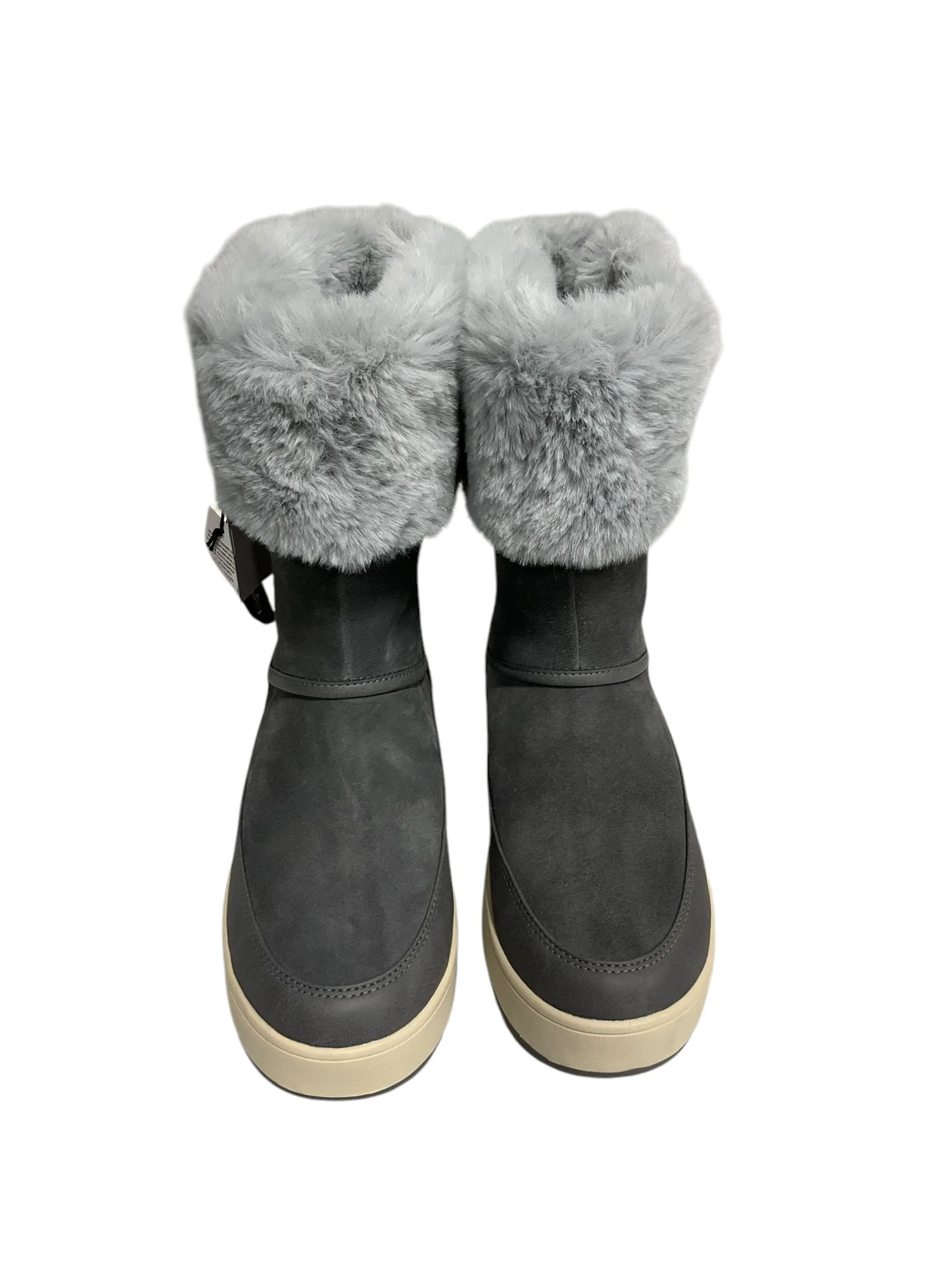 Boots Mid-calf Flats By Koolaburra By Ugg In Grey, Size: 7 City Ready Street Movement