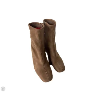 Boots Mid-calf Heels By A New Day In Tan, Size: 6.5 Arch support Fall Weekend