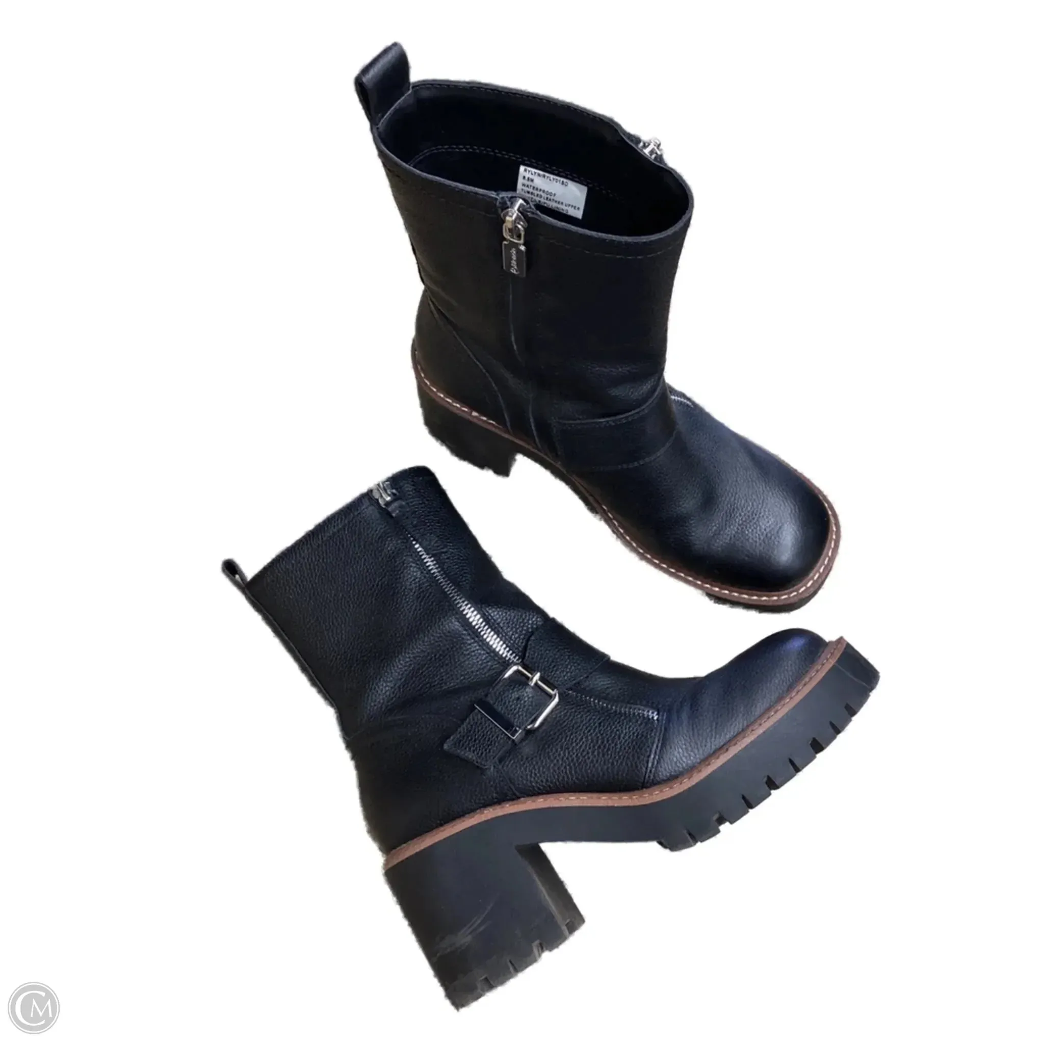 Minimal Look Minimal Chicwear Boots Mid-calf Heels By Blondo In Black, Size: 8.5