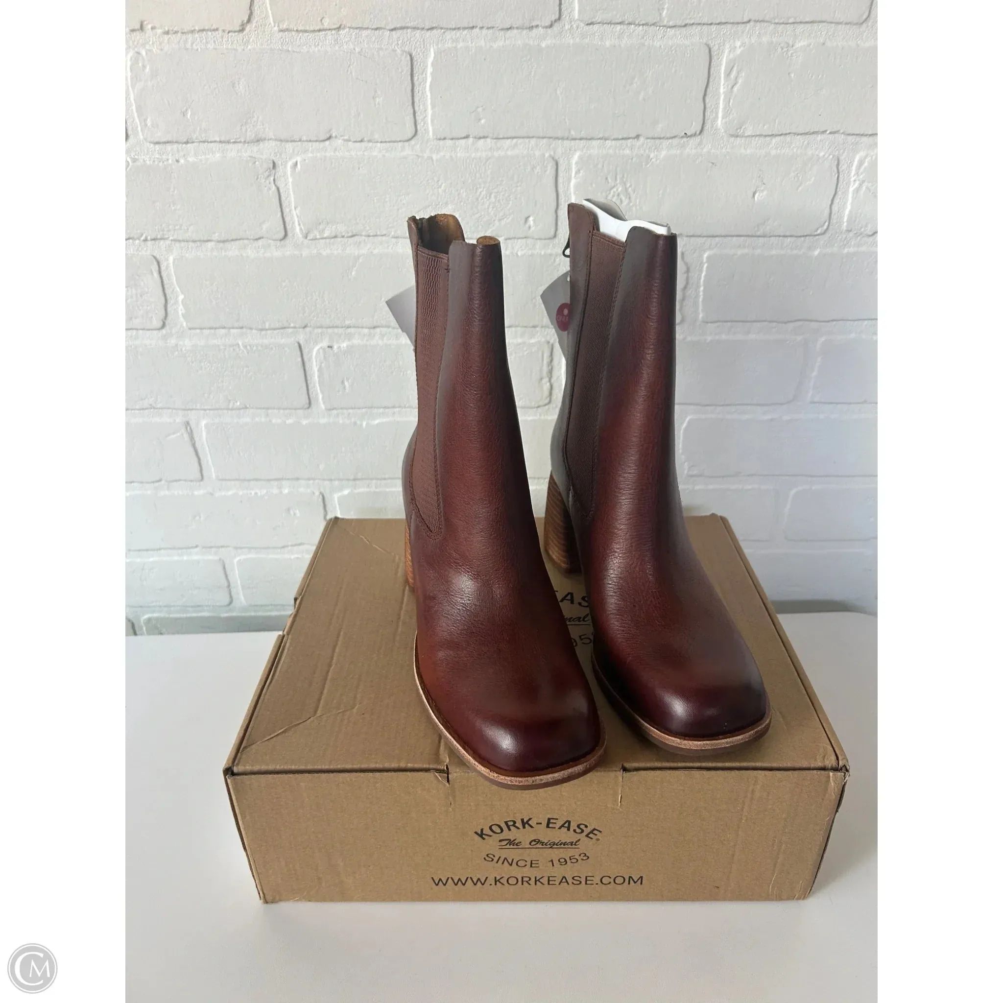 Boots Mid-calf Heels By Kork Ease In Brown, Size: 7 Outfit Refresh
