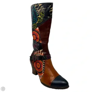Boots Mid-calf Heels By Spring Step In Multi-colored, Size: 10 Cold Days Daily Move