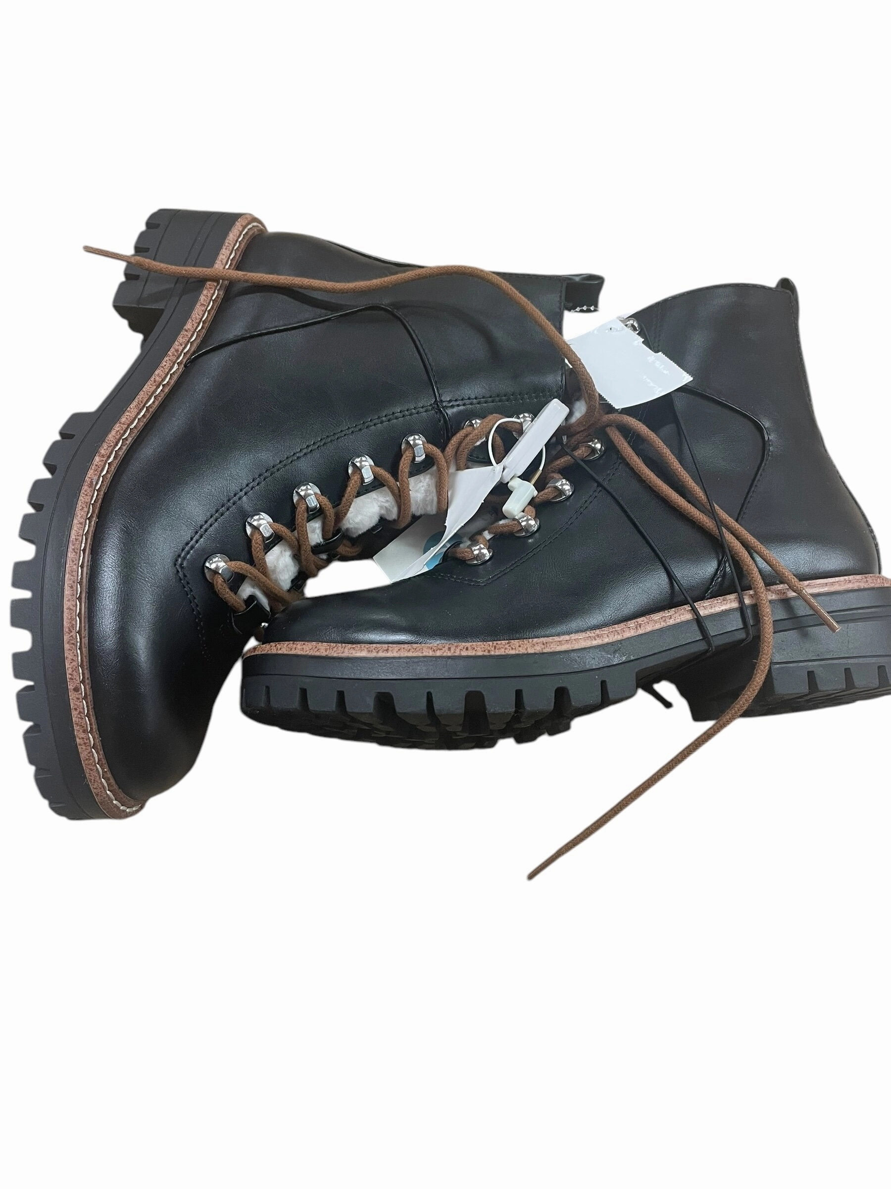 Cushioned Step Cold Weather Commuter Versatile Style Boots Ankle Flats By A New Day  Size: 7.5