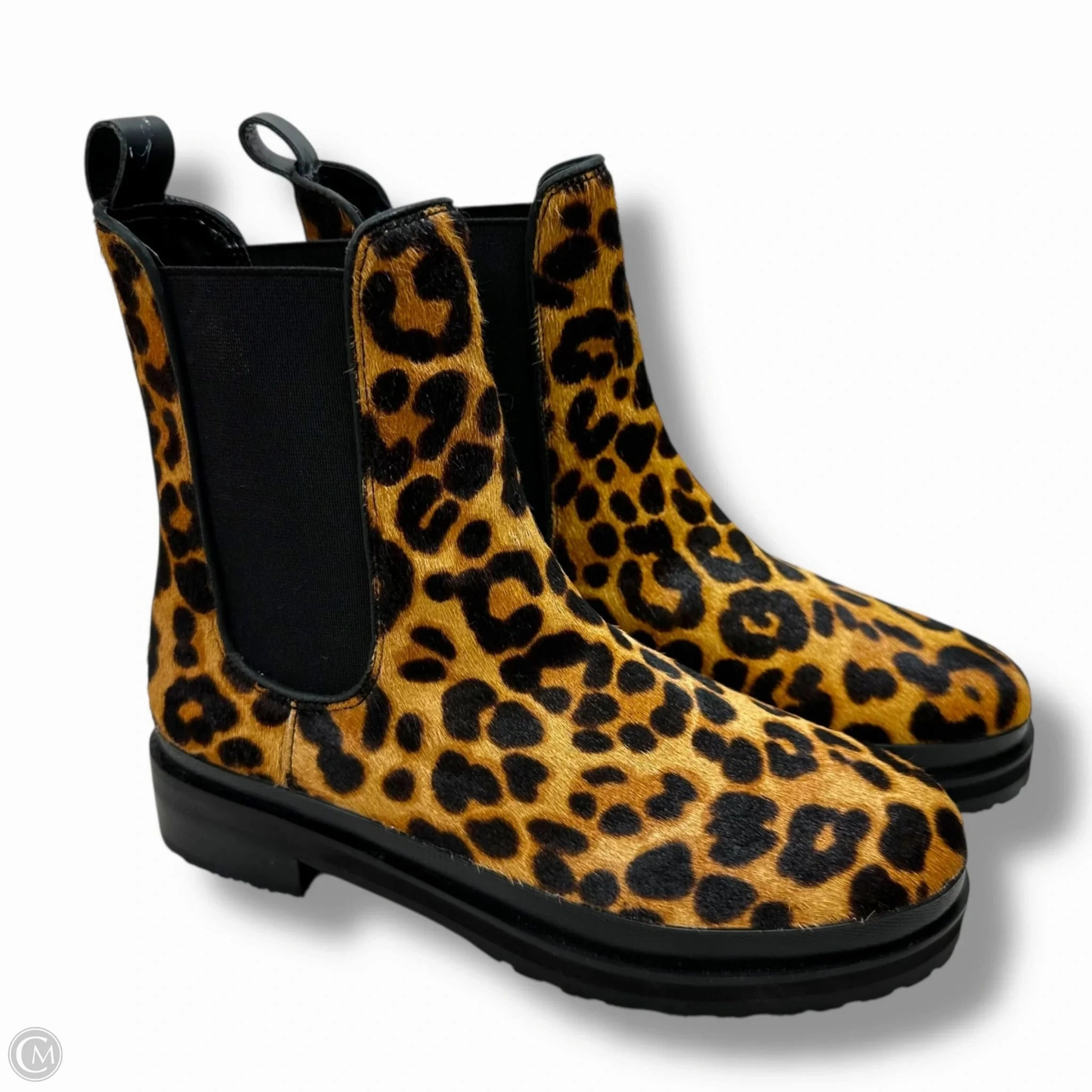 Boots Ankle Flats By Aerosoles In Animal Print, Size: 6 Low Maintenance