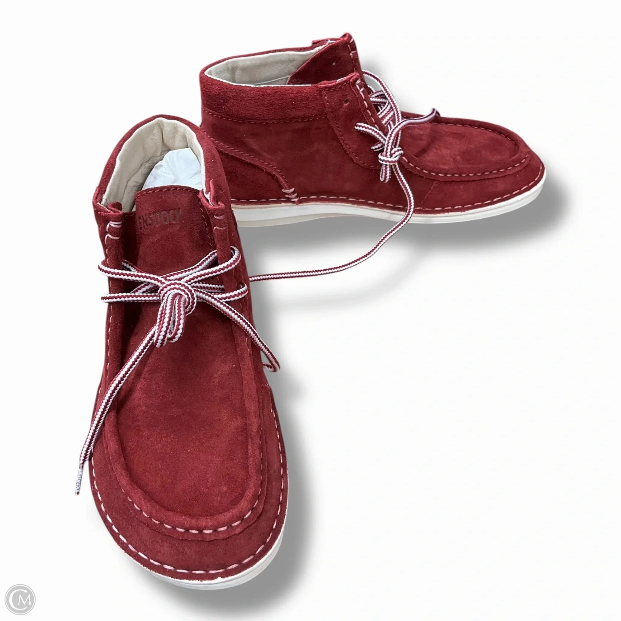 Boots Ankle Flats By Birkenstock In Red, Size: 7 Field Work Sturdy Construction