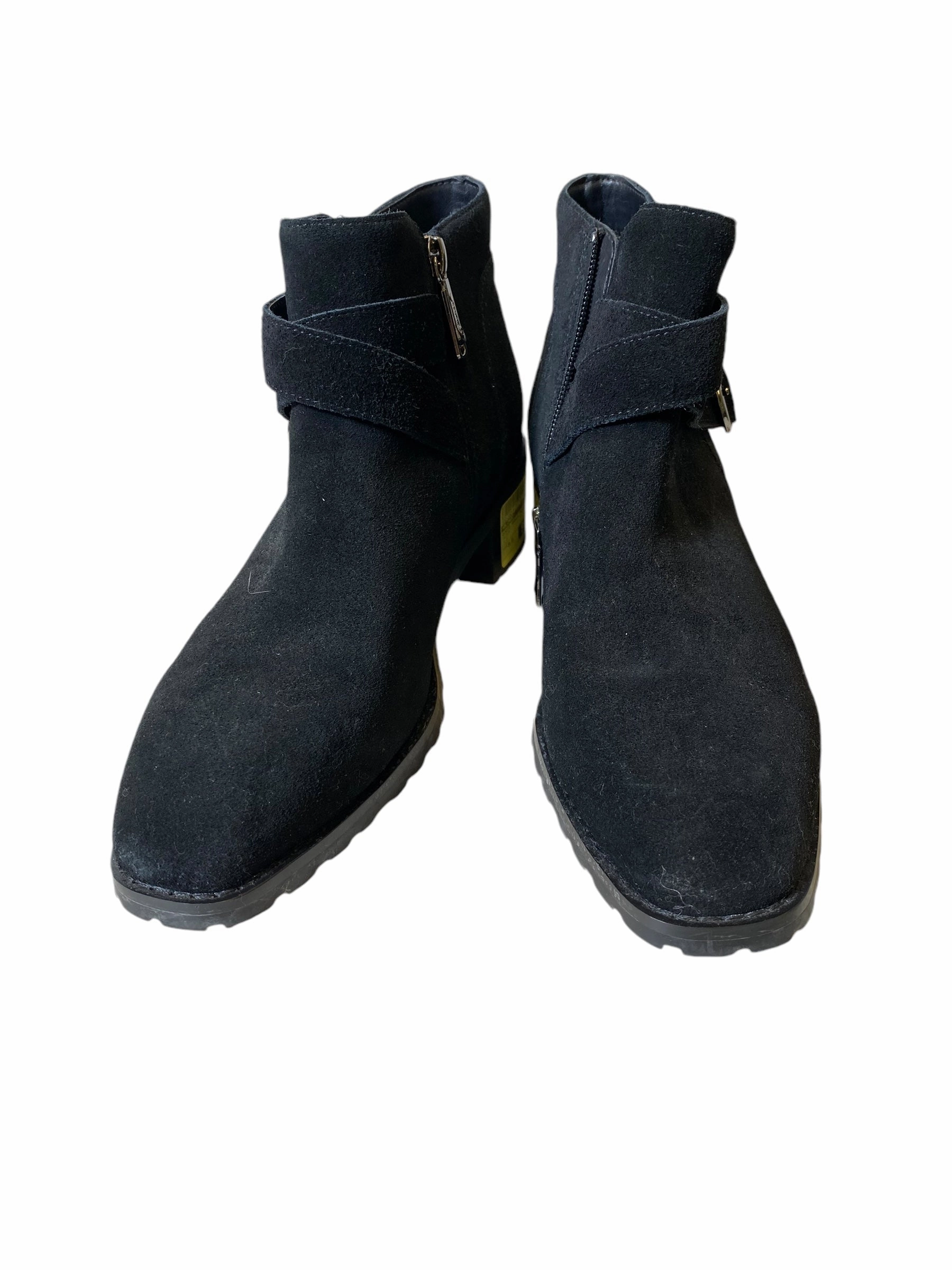 Coastal Soft Boots Ankle Flats By Blondo In Black, Size: 9.5