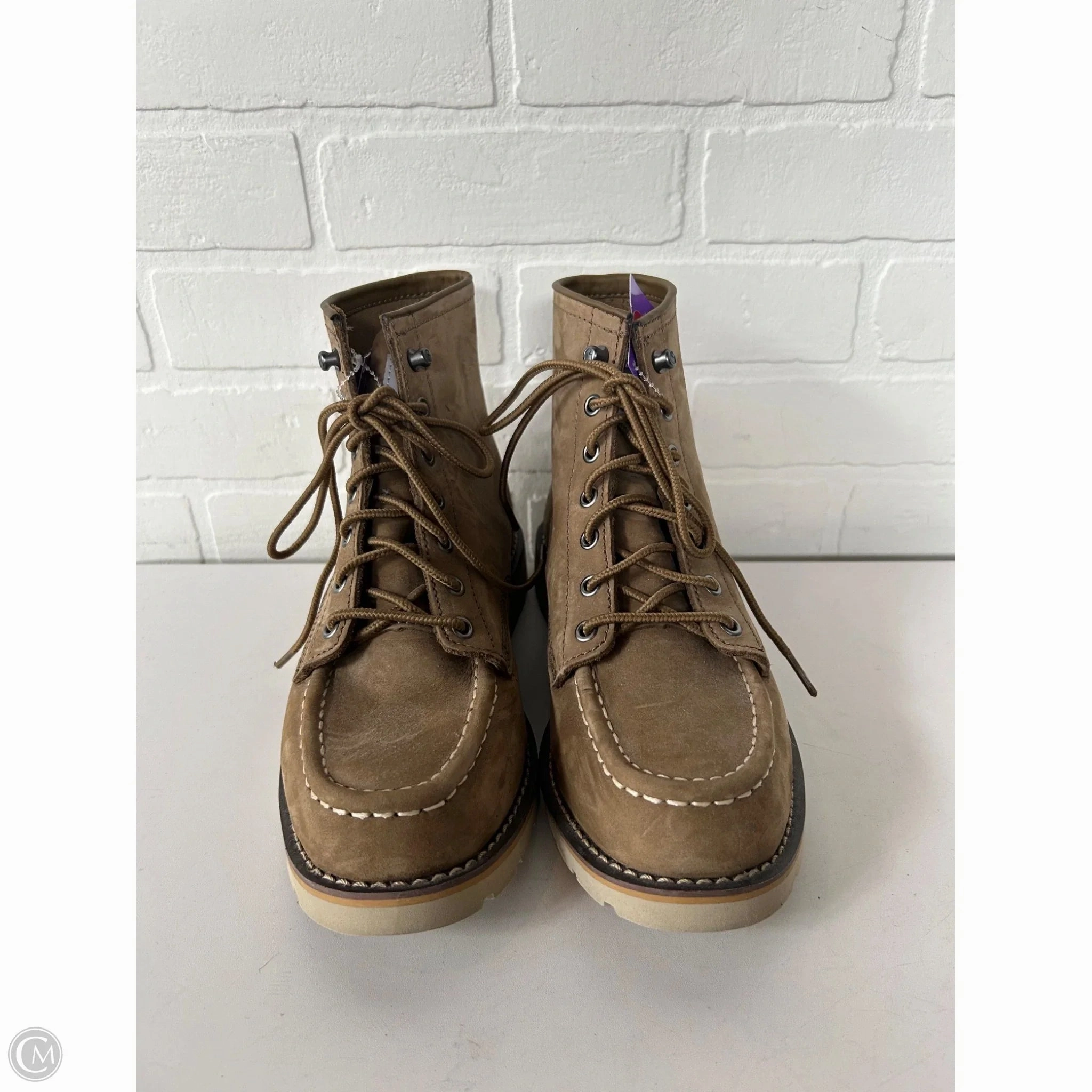 Boots Ankle Flats By Carhartt In Brown, Size: 8.5 Sleek Fit
