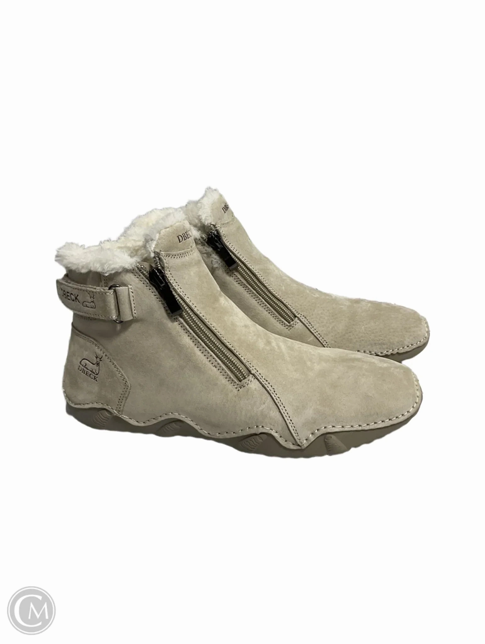 Boots Ankle Flats By Clothes Mentor In Beige, Size: 8 Storm Wear